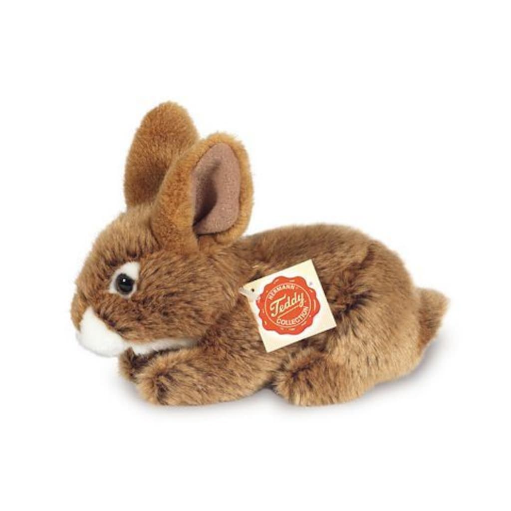 Teddy Hermann® Kuscheltier »Hase sitzend, braun, 19 cm«