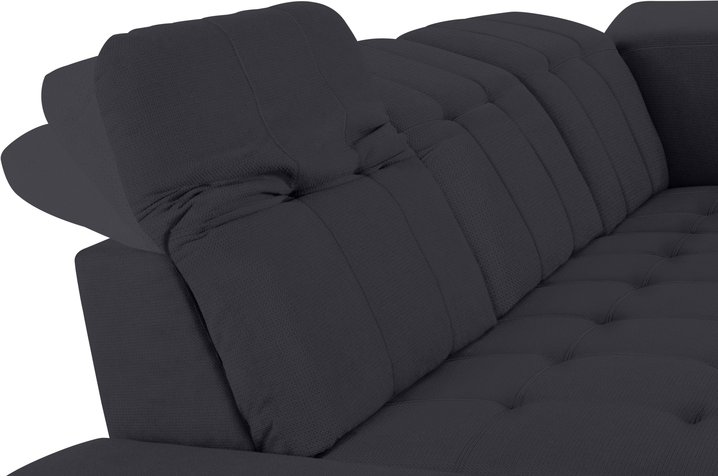COTTA Ecksofa »Holiday L-Form mit Sitztiefen-, Armteil- und Kopfteilverstellung«, wahlweise mit Bettfunktion inkl. Bettkasten