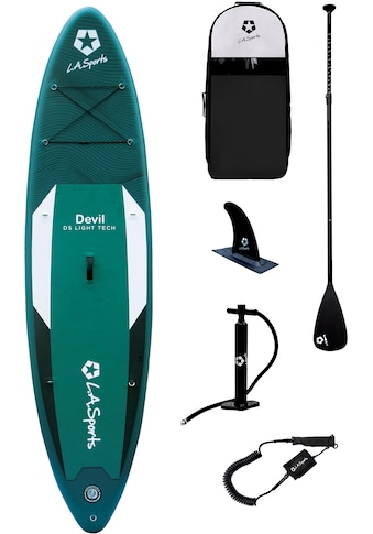 Inflatable SUP-Board »Devil«, (Set, 6 tlg., mit Paddel, Pumpe und Transportrucksack)