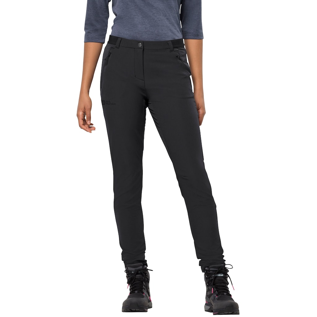 Jack Wolfskin Funktionshose »GEIGELSTEIN SLIM PANTS W«, sehr atmungsaktiv