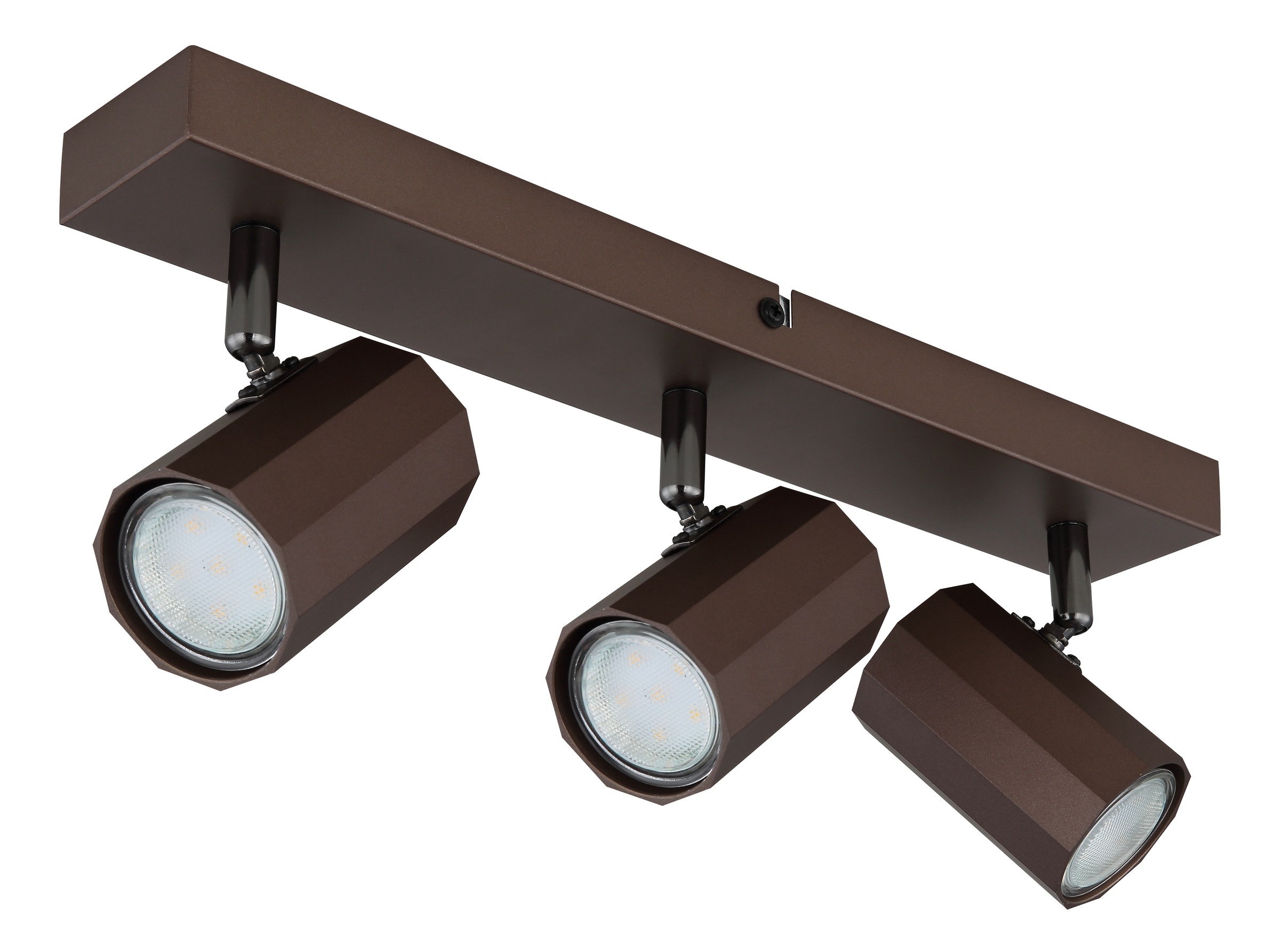 GLOBO LIGHTING Deckenstrahler »JAMES«, Leuchtmittel GU10 | ohne Leuchtmittel, Deckenspot/bronzefarben/Wohnzimmer/Flur/Schlafzimmer