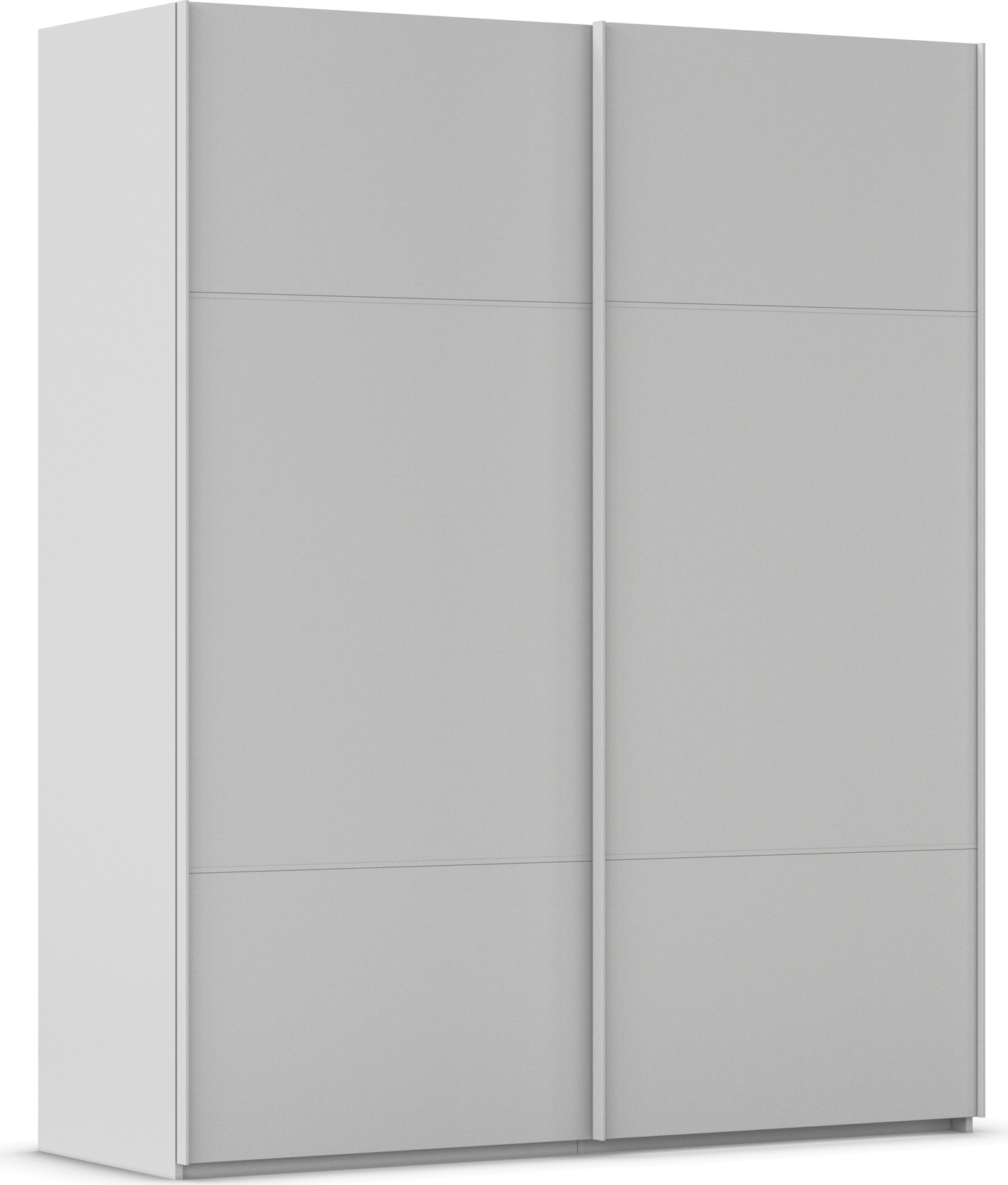 rauch "Kleiderschrank Schrank Garderobe Schlafzimmerschrank SCALE-TRIO" edle dreigeteilte Front, 2 Zierleisten in Griff-Farbe MADE IN GERMANY