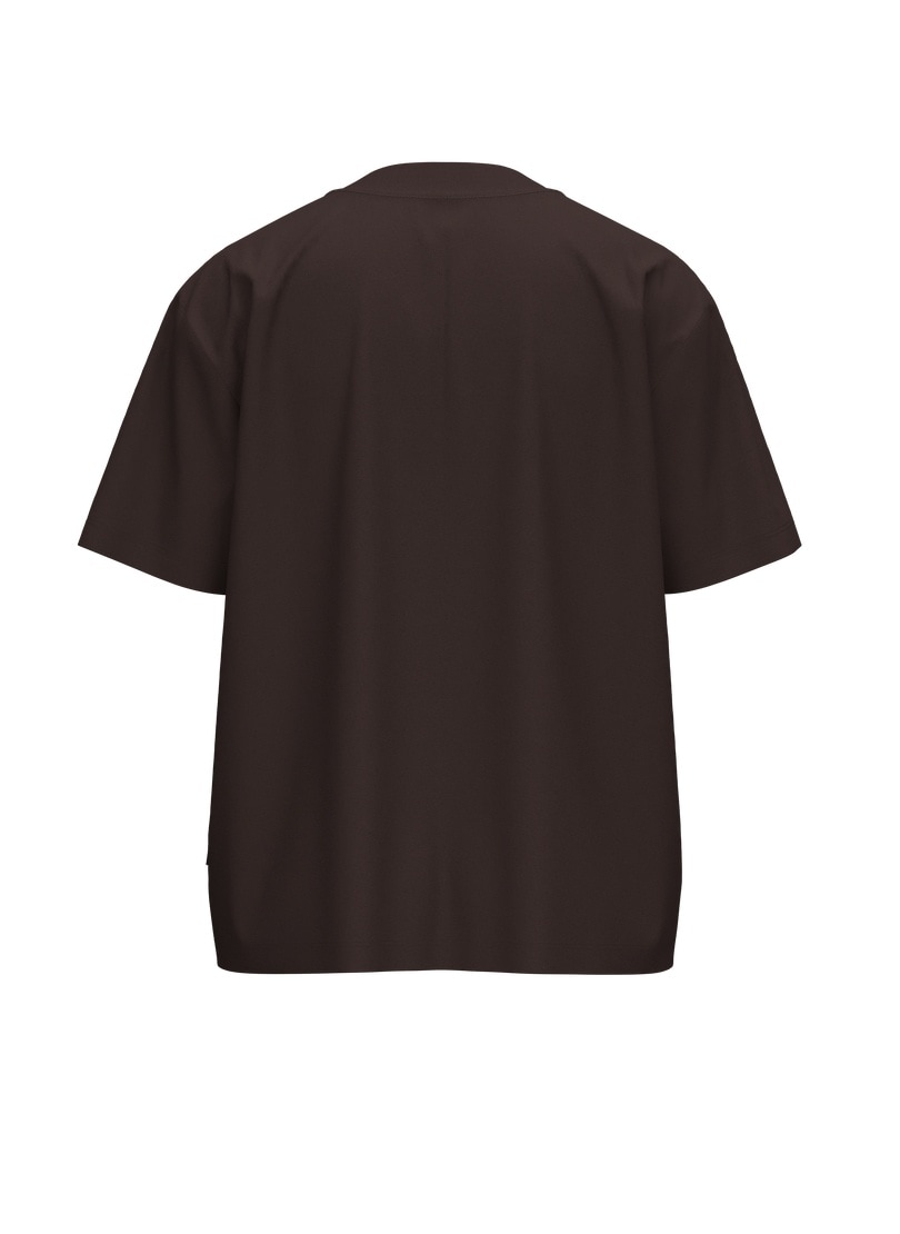 Trigema T-Shirt »TRIGEMA T-Shirt mit Leopoarden Print in Goldoptik« 1