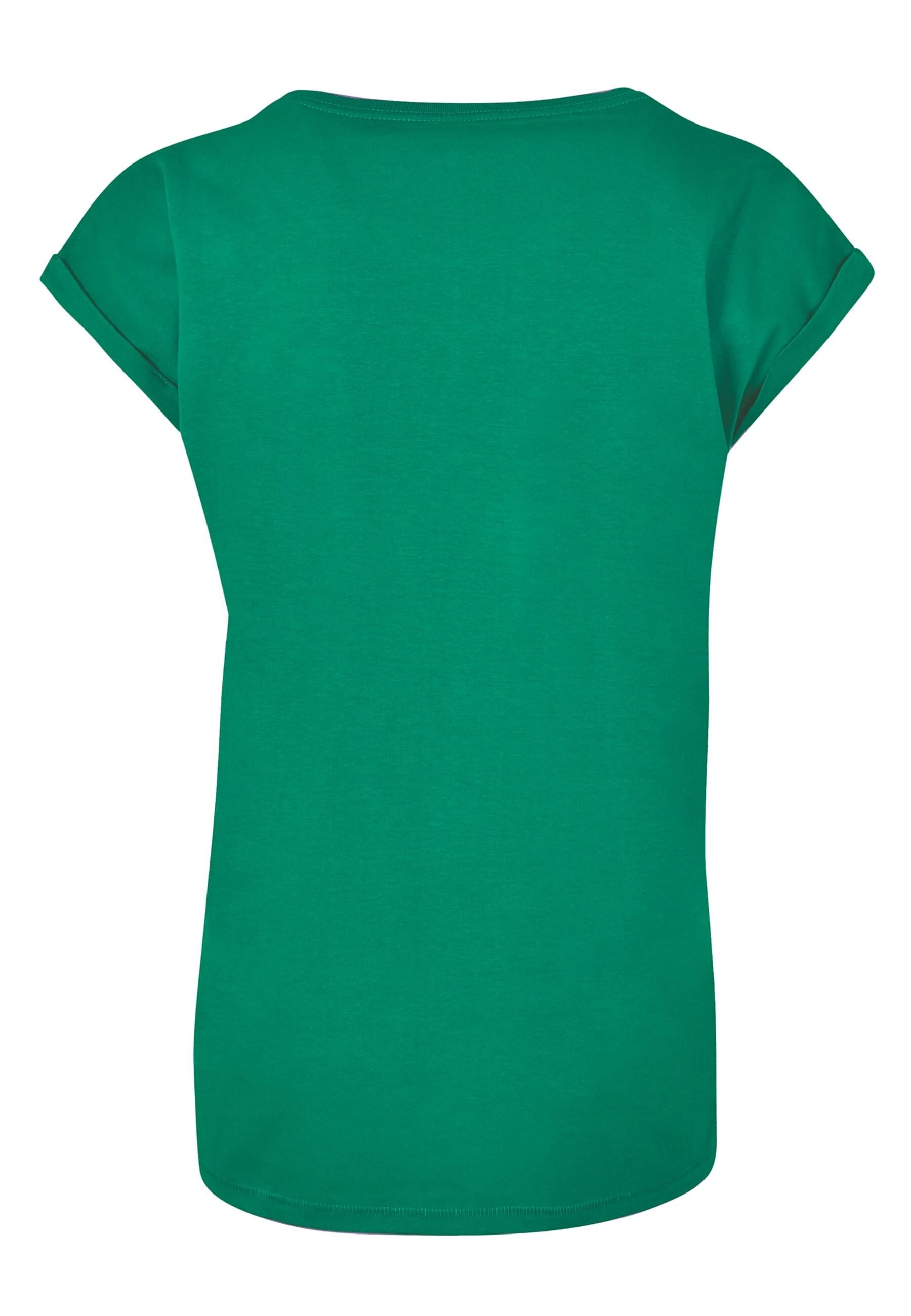 Merchcode T-Shirt "Merchcode Damen Ladies Love 2 Extended Shoulder Tee", (1 günstig online kaufen