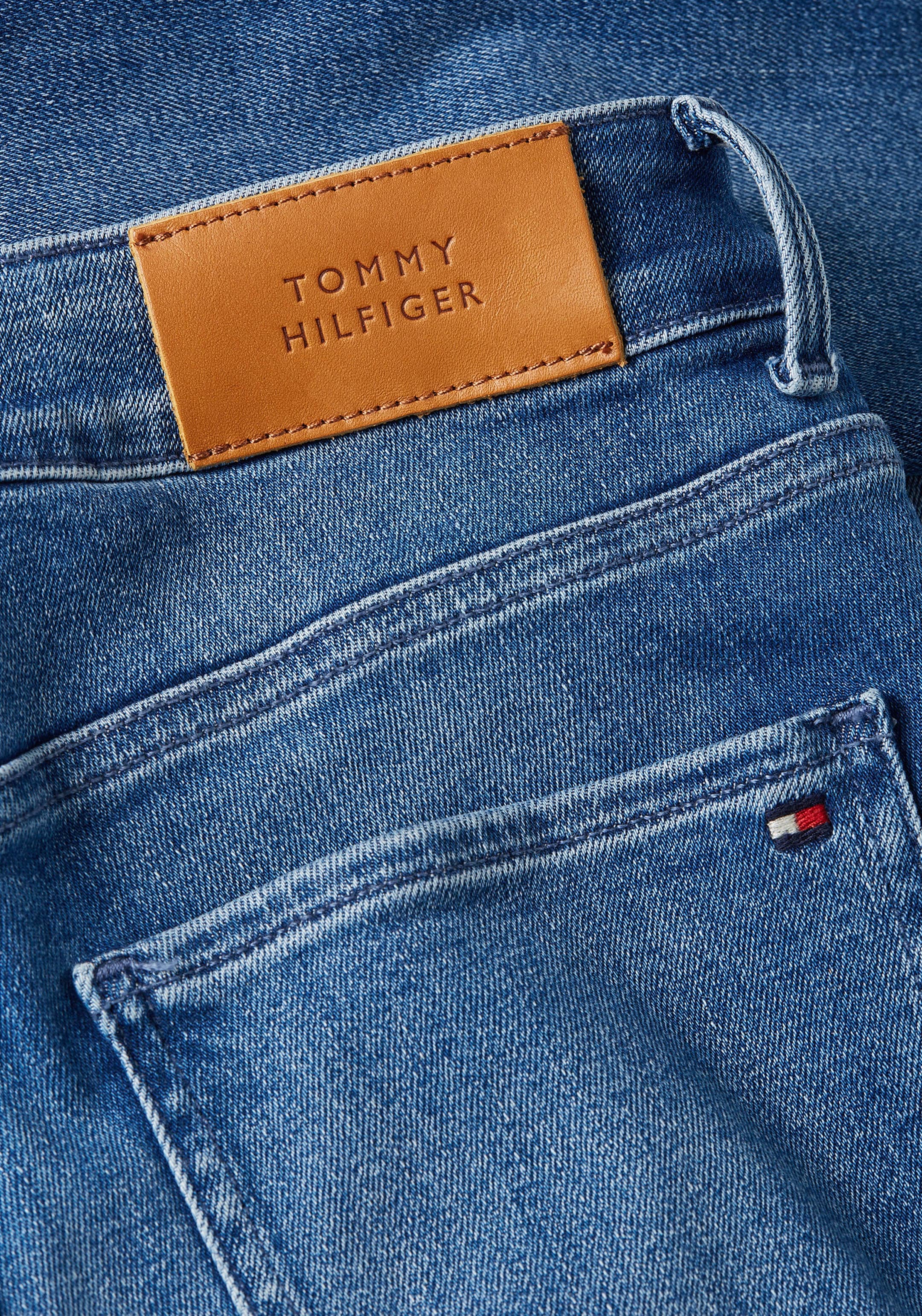 Tommy Hilfiger Skinny-fit-Jeans »TH FLEX HARLEM U SKINNY HW NOA«, mit Tommy  Hilfiger Logo-Badge online bestellen | BAUR