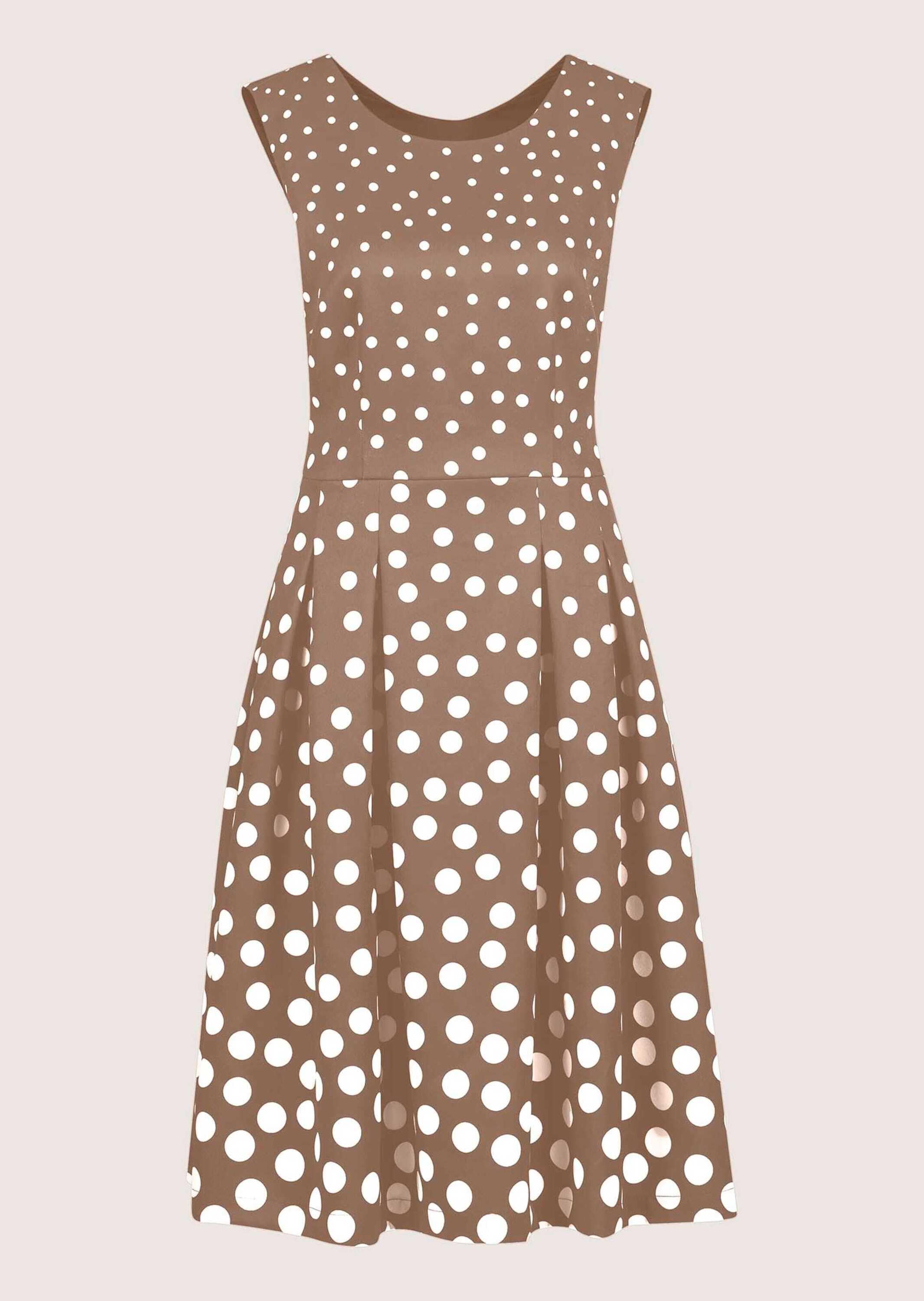 MADELEINE Sommerkleid "Kleid Kurzarm Tupfenkleid in Midilänge" günstig online kaufen