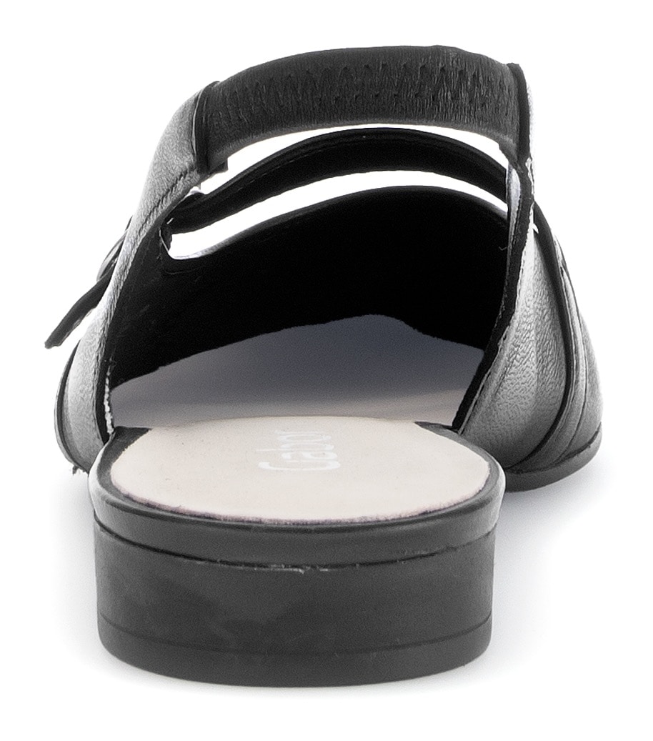Gabor Slingpumps, Blockabsatz, Abendschuh, Businessschuh, elastisches Fersenriemchen