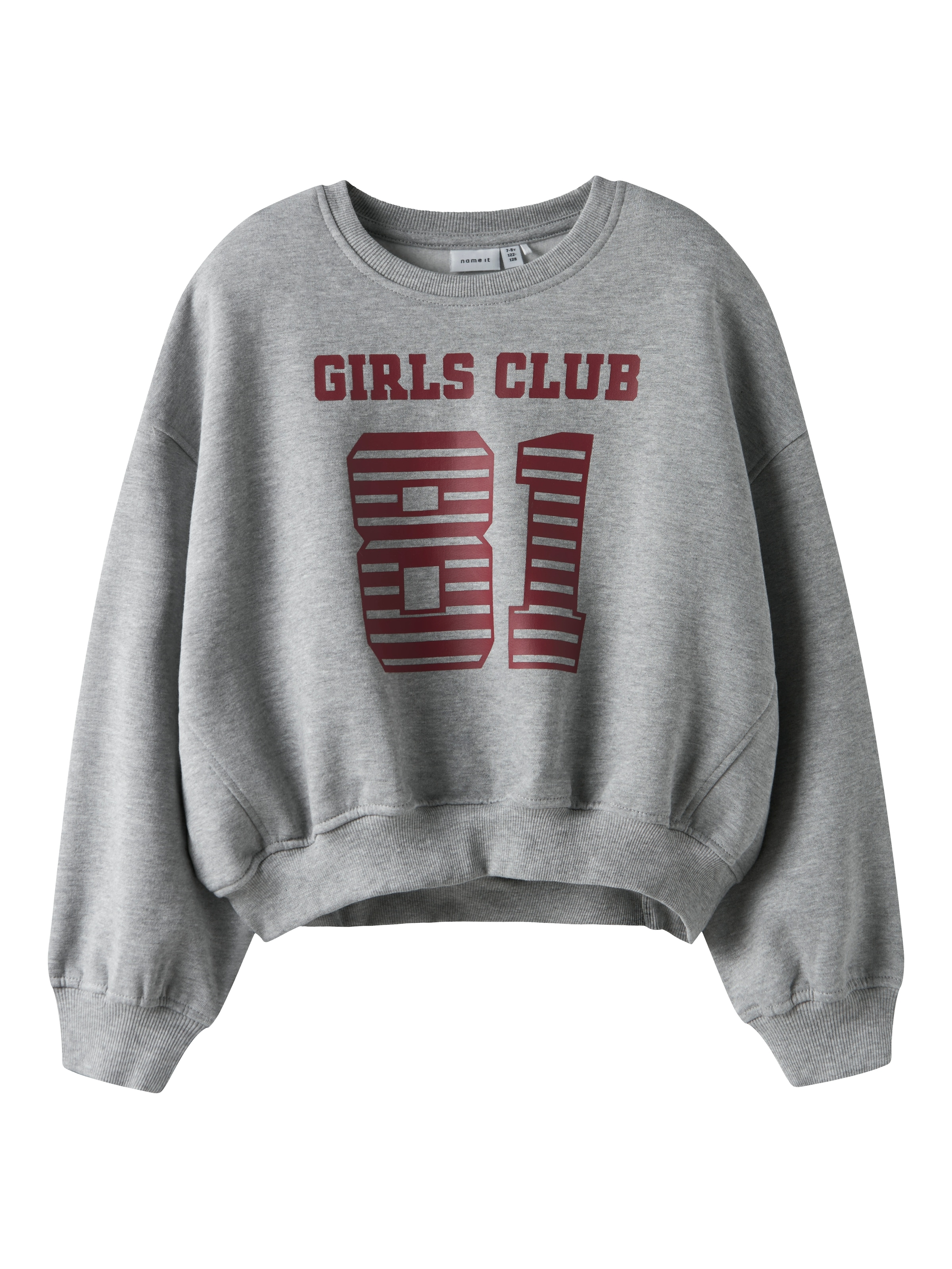 Name It Sweatshirt »NKFTAYA LS RLX SHORT SWEAT BRU BOX«
