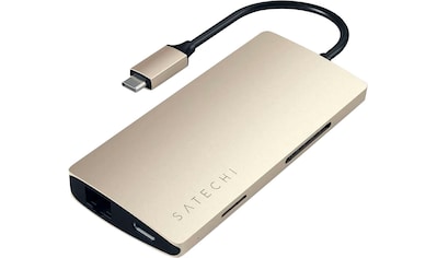 USB-Adapter »Type-C Multi-Port Hub 4K Ethernet V2«, USB-C zu USB Typ A-USB Typ...