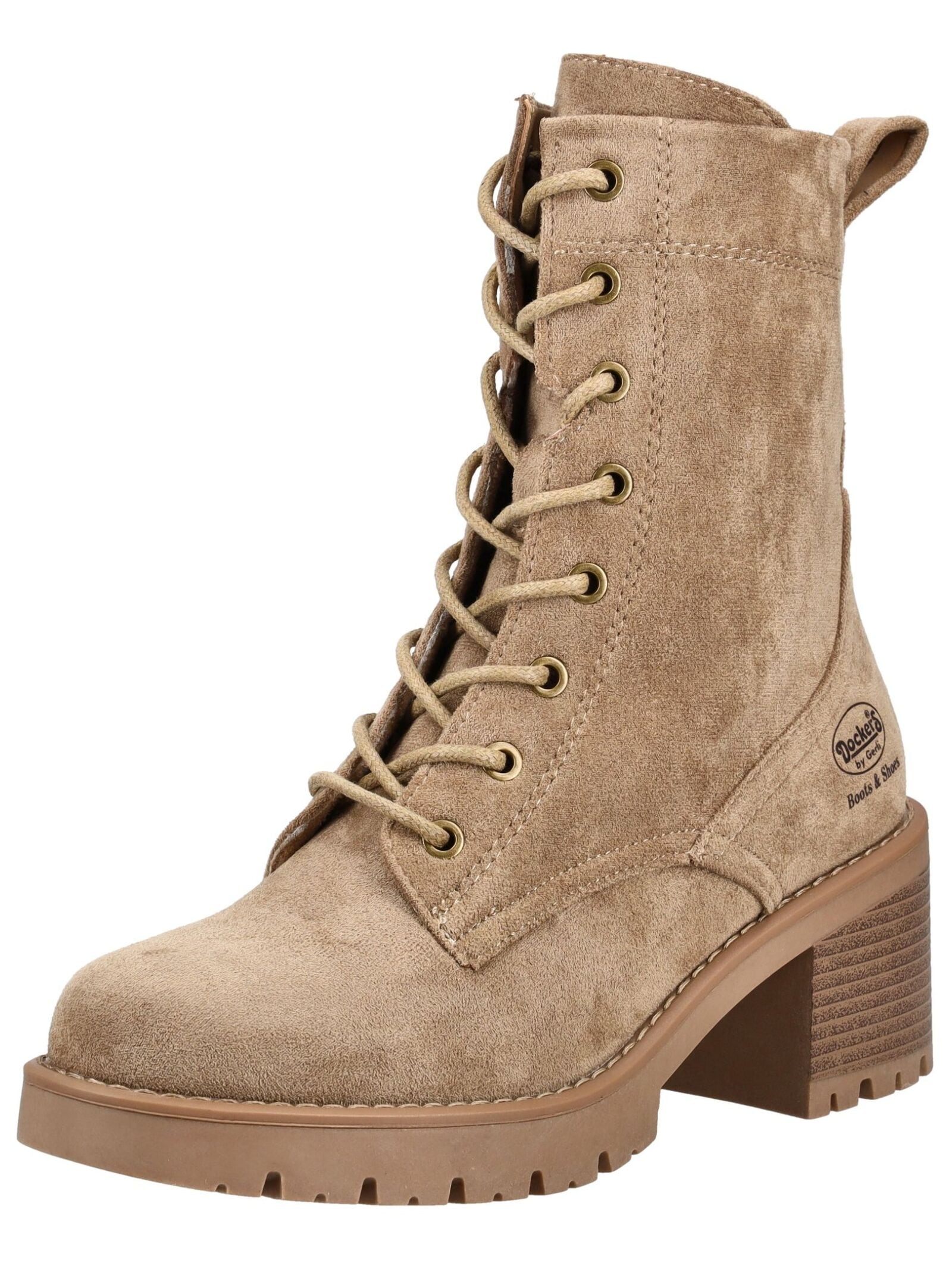 Dockers by Gerli Schnürstiefelette "Dockers by Gerli Stiefelette Lederimita günstig online kaufen