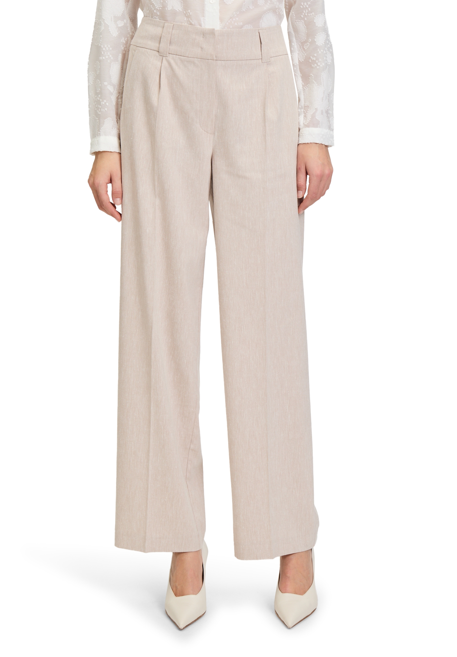 Betty&Co Anzughose "Betty & Co Damen Anzughose mit weitem Bein", Form günstig online kaufen