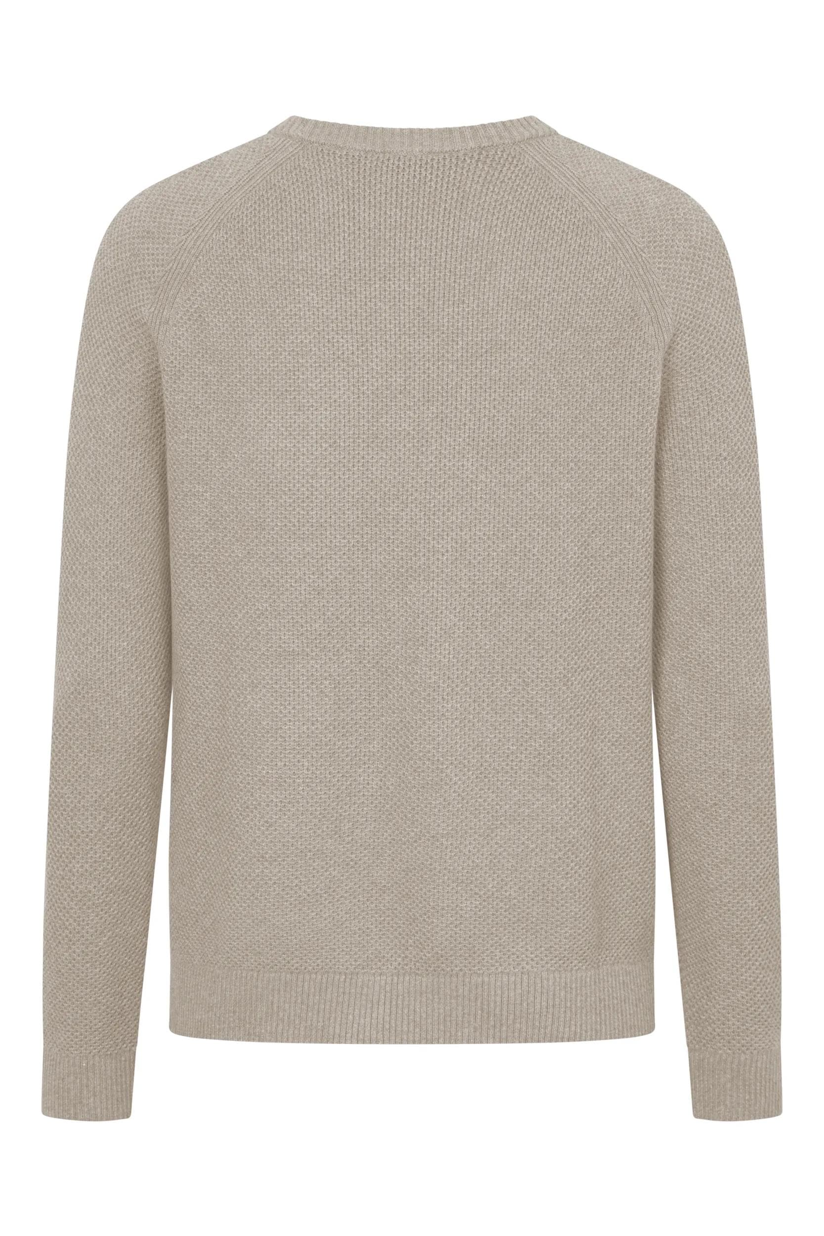 JOOP Rundhalspullover "Nadion" Modern fit, modische Strickstruktur