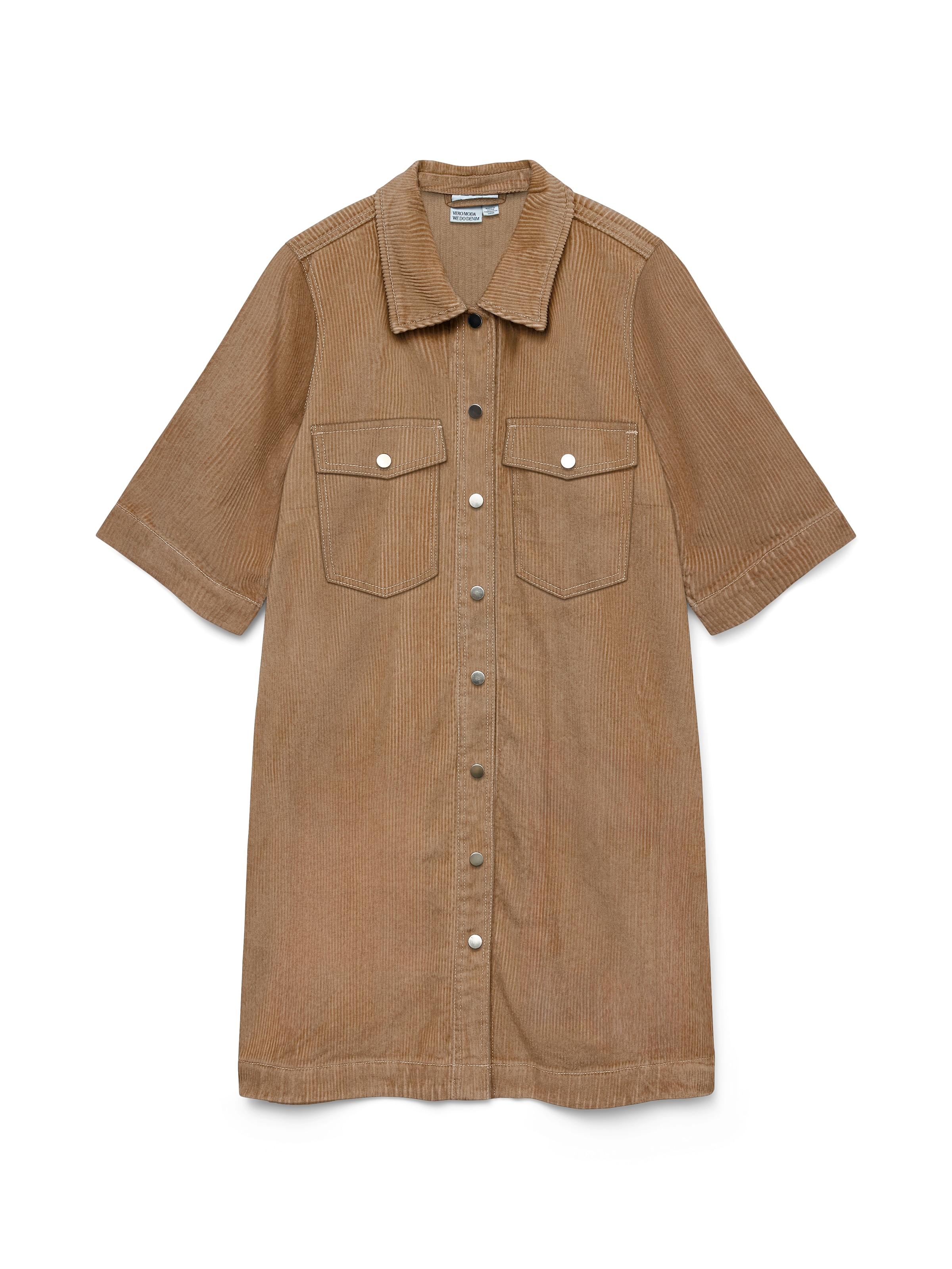 Vero Moda Cordkleid »VMFENJA 2/4 SHORT CORDUROY DRESS NOOS« Brusttaschen