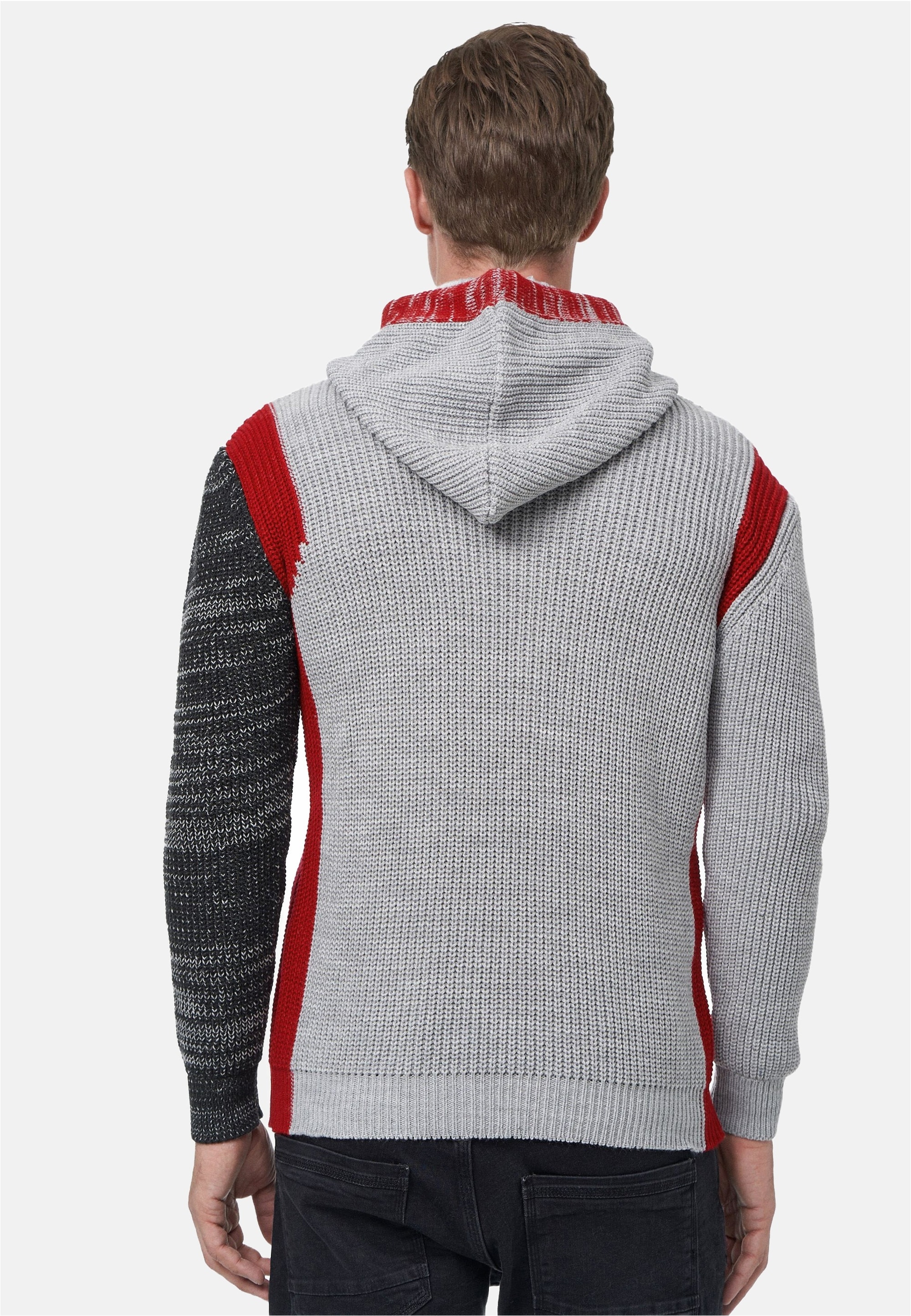 Rusty Neal Strickpullover mit Kontrast-Details