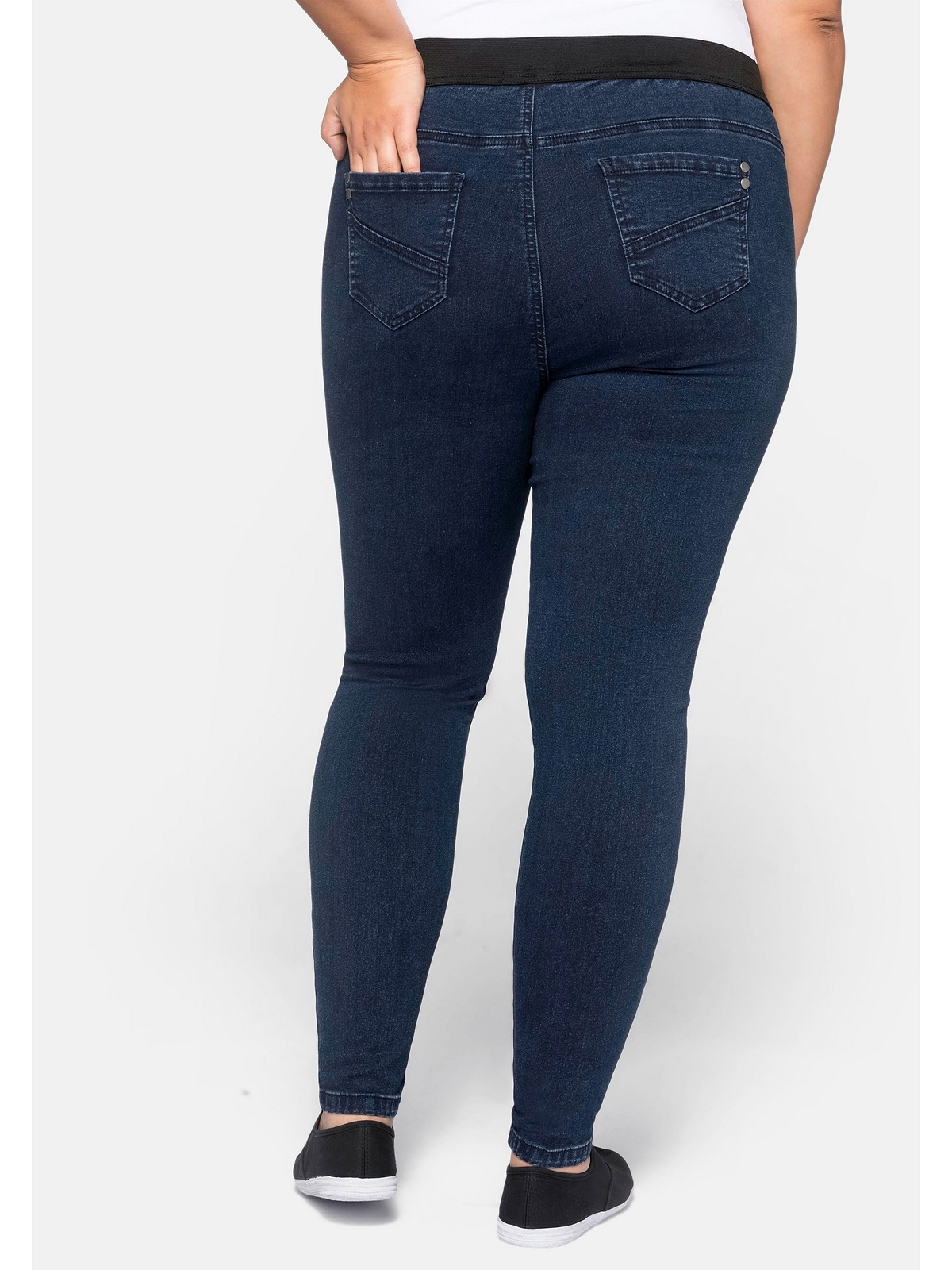 Sheego Stretch-Jeans Größen«, mit zu bis wächst BAUR Gr. | 3 Skinny«, »Die kaufen »Große online