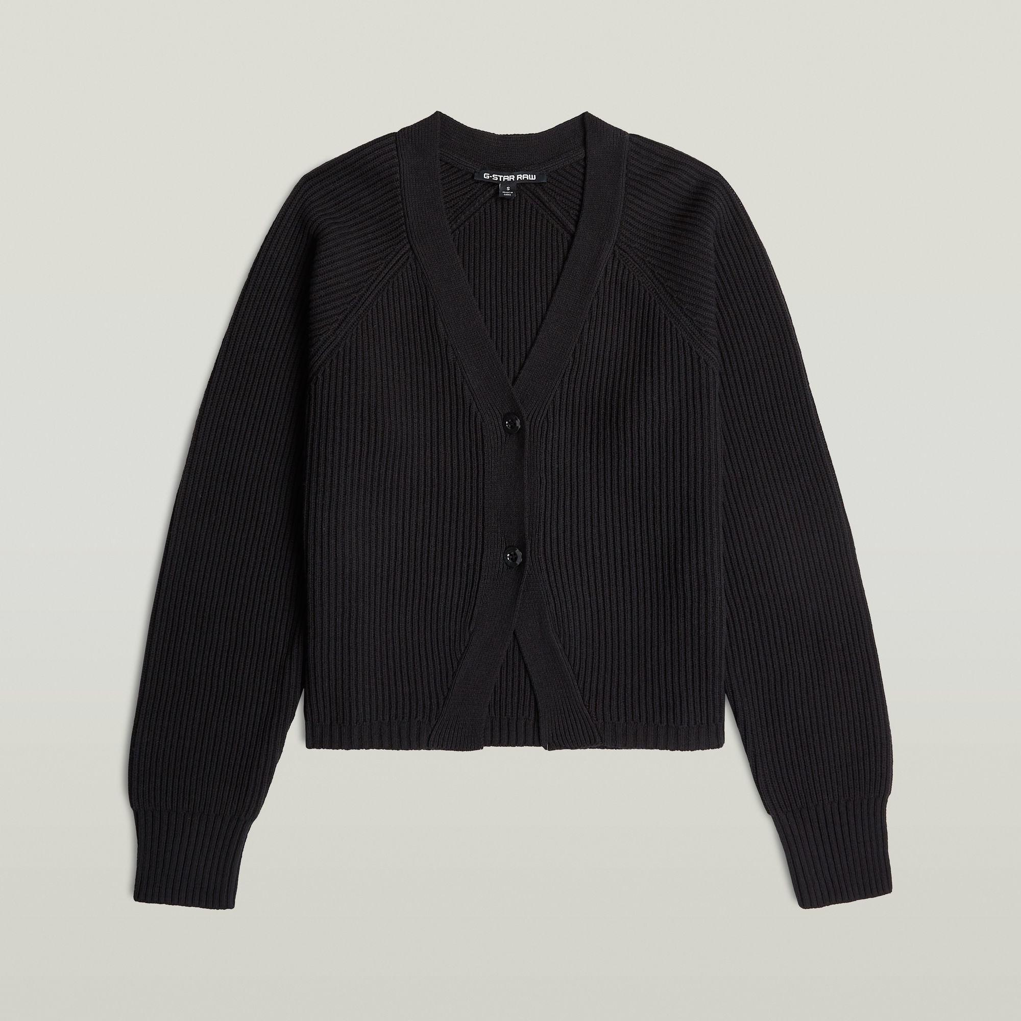 G-STAR Cardigan »Unit Cardi wmn« mit V-Ausschnitt, Baumwollmix