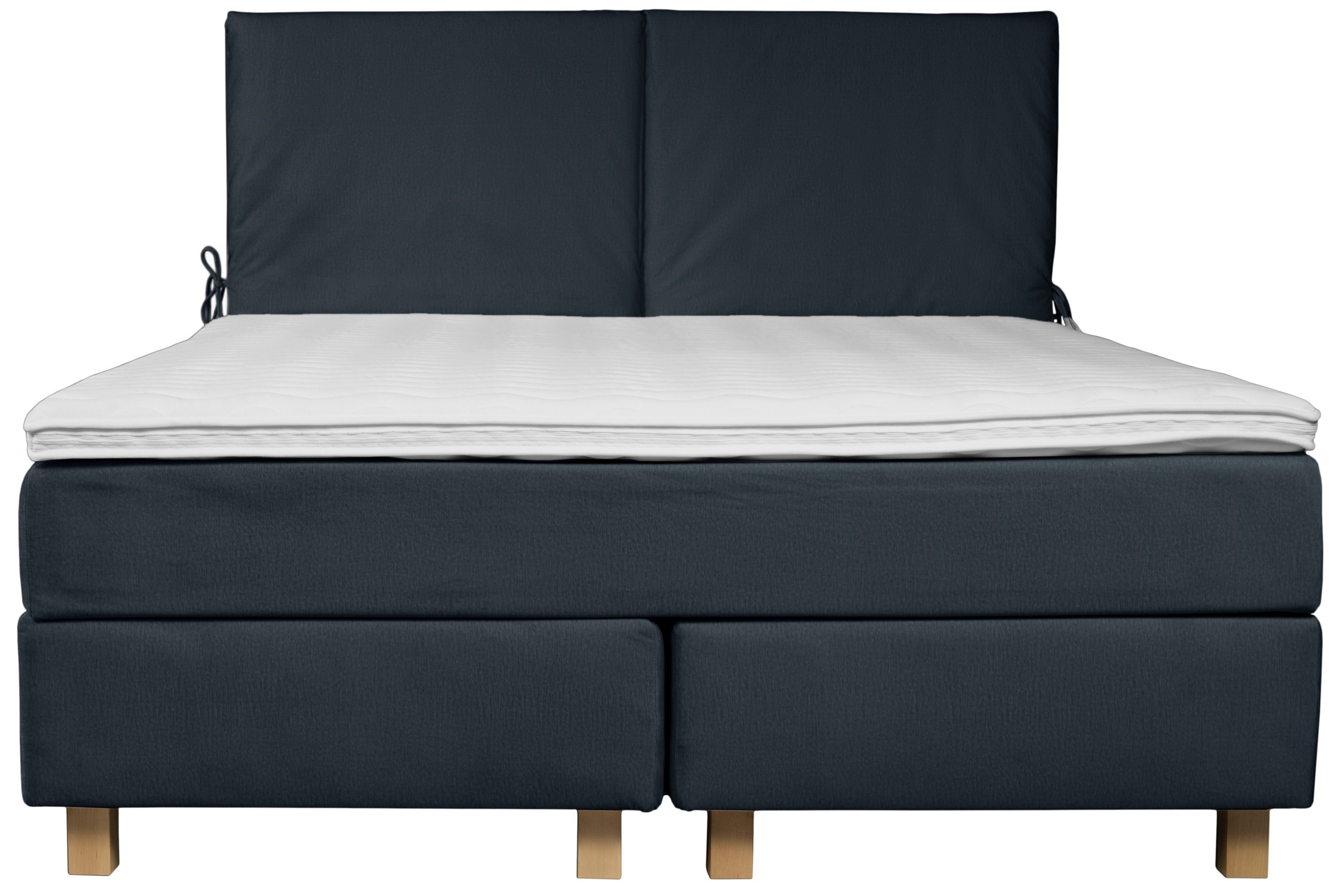 Thumbnail - Home affaire Boxspringbett "Nele" inkl. Topper im schlichtem Design