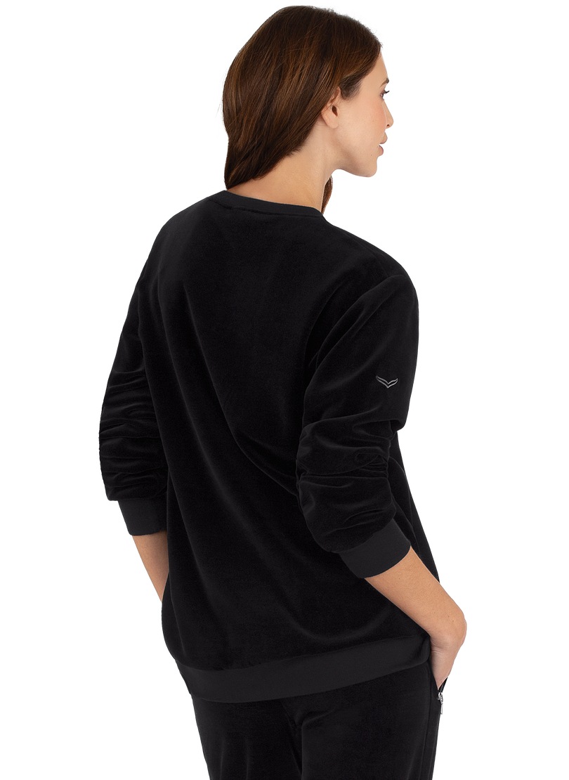 Trigema Sweatshirt »TRIGEMA Nicki-Shirt«