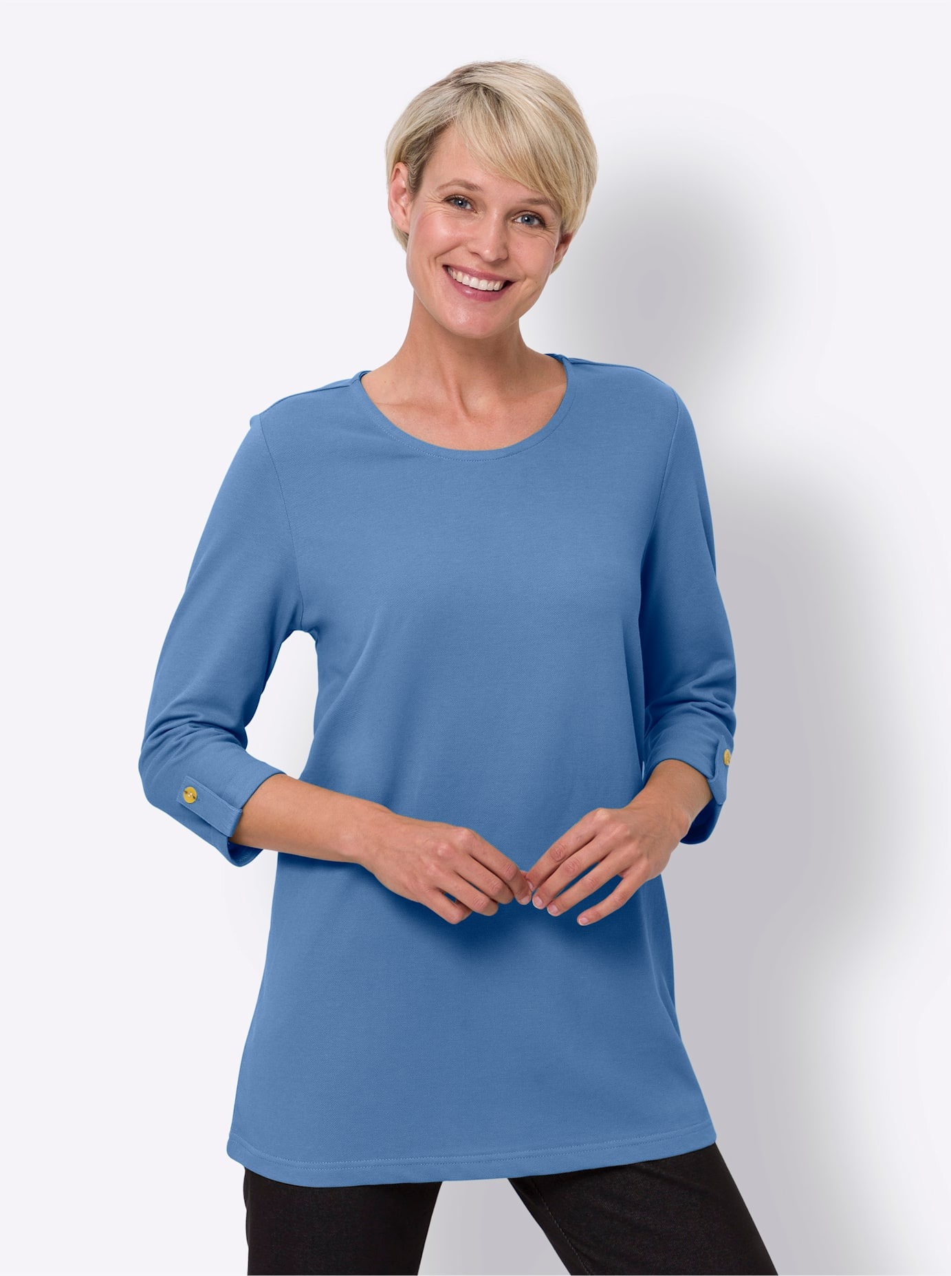 Classic Basics Longshirt "Longshirt" 1 Stk. tlg. günstig online kaufen