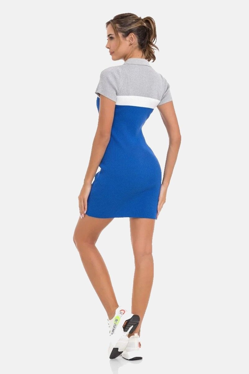 Cipo & Baxx Strickkleid »WP256« 1 tlg. aus Strick, mit Polokragen