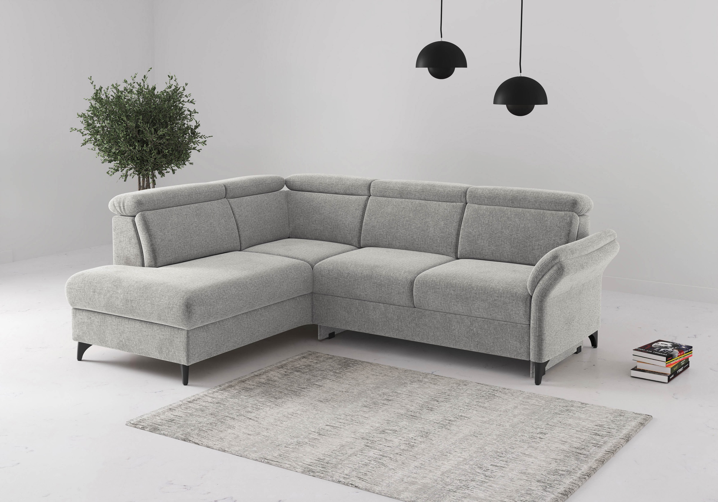 sit&more Ecksofa "Glendale, L-Form" inkl. Kopfteilverstellung, wahlweise mi günstig online kaufen