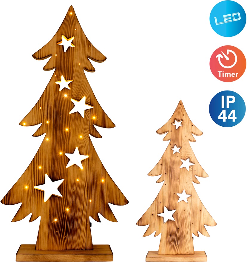 32 Weihnachtsdeko Dekofigur Dioden BAUR LED »Acryl kaufen | weiße kalt Kürbis, KONSTSMIDE aussen«,