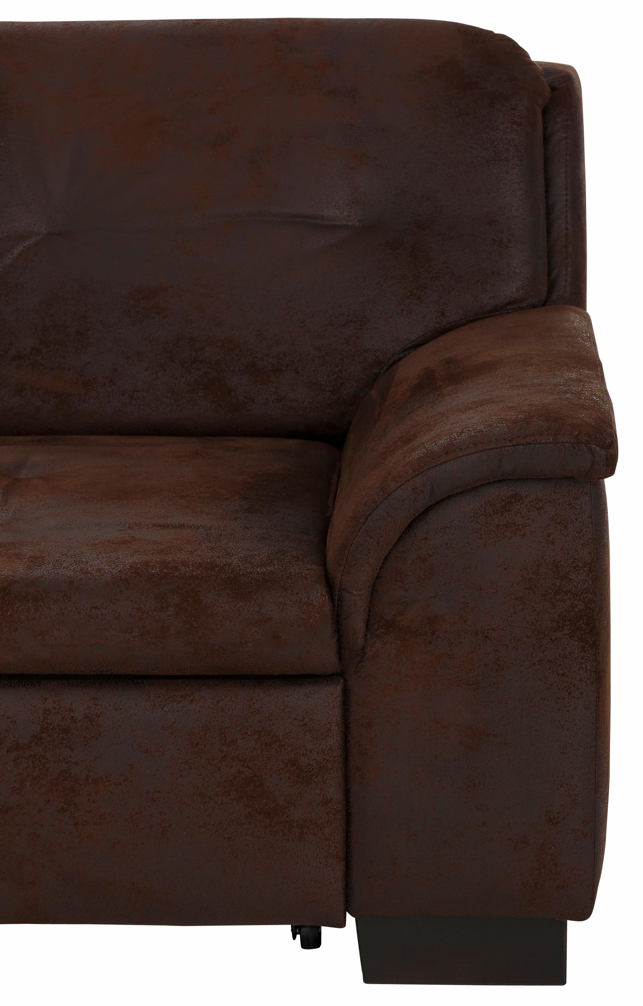 Home affaire Ecksofa "Bergen zeitlos & elegant, Breite 267cm, L-Form" wahlw günstig online kaufen