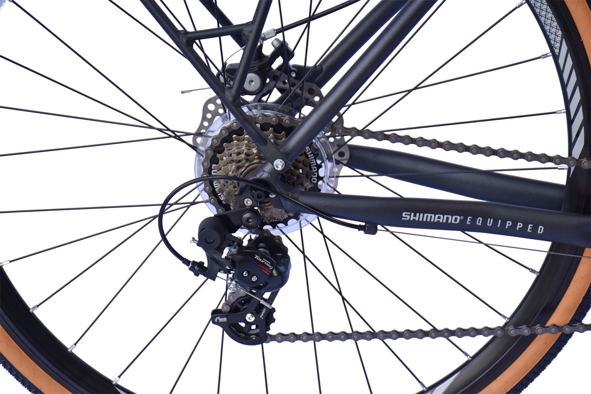 WYNN Gravelbike »GRL1.1« 14 Gang Shimano Tourney Schaltwerk Kettenschaltung