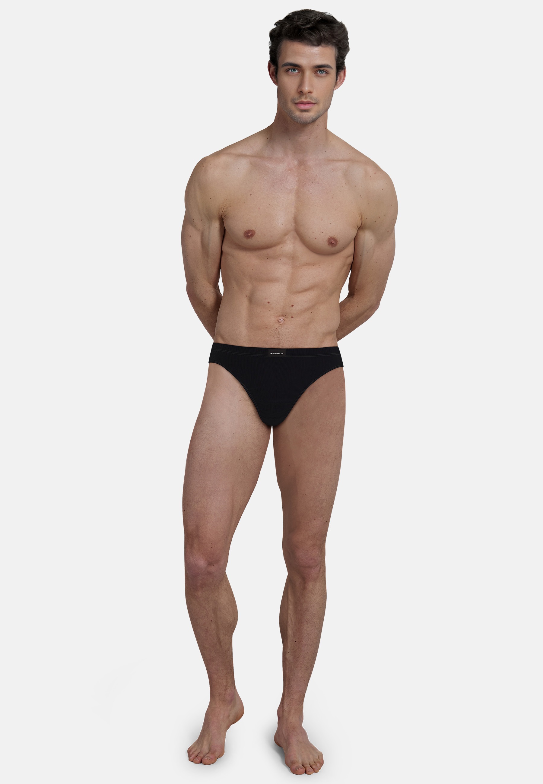 Thumbnail - TOM TAILOR Minislip "Colorado" Packung, 5er Pack, weich, bequem, eng, atmungsaktiv, breiter Bund, mit Logo