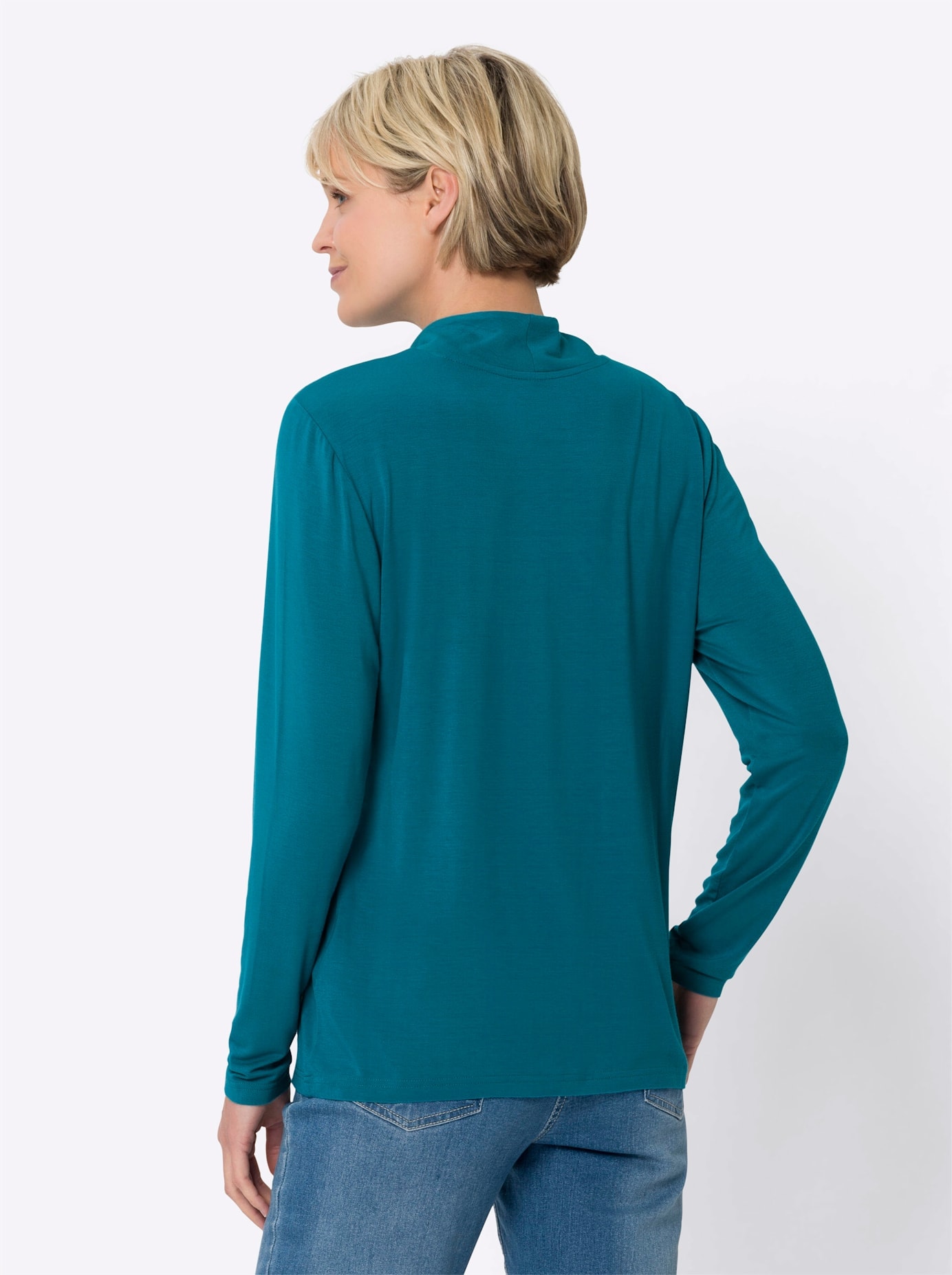 Classic Basics Stehkragenshirt »Stehkragen-Shirt«, (1 tlg.)