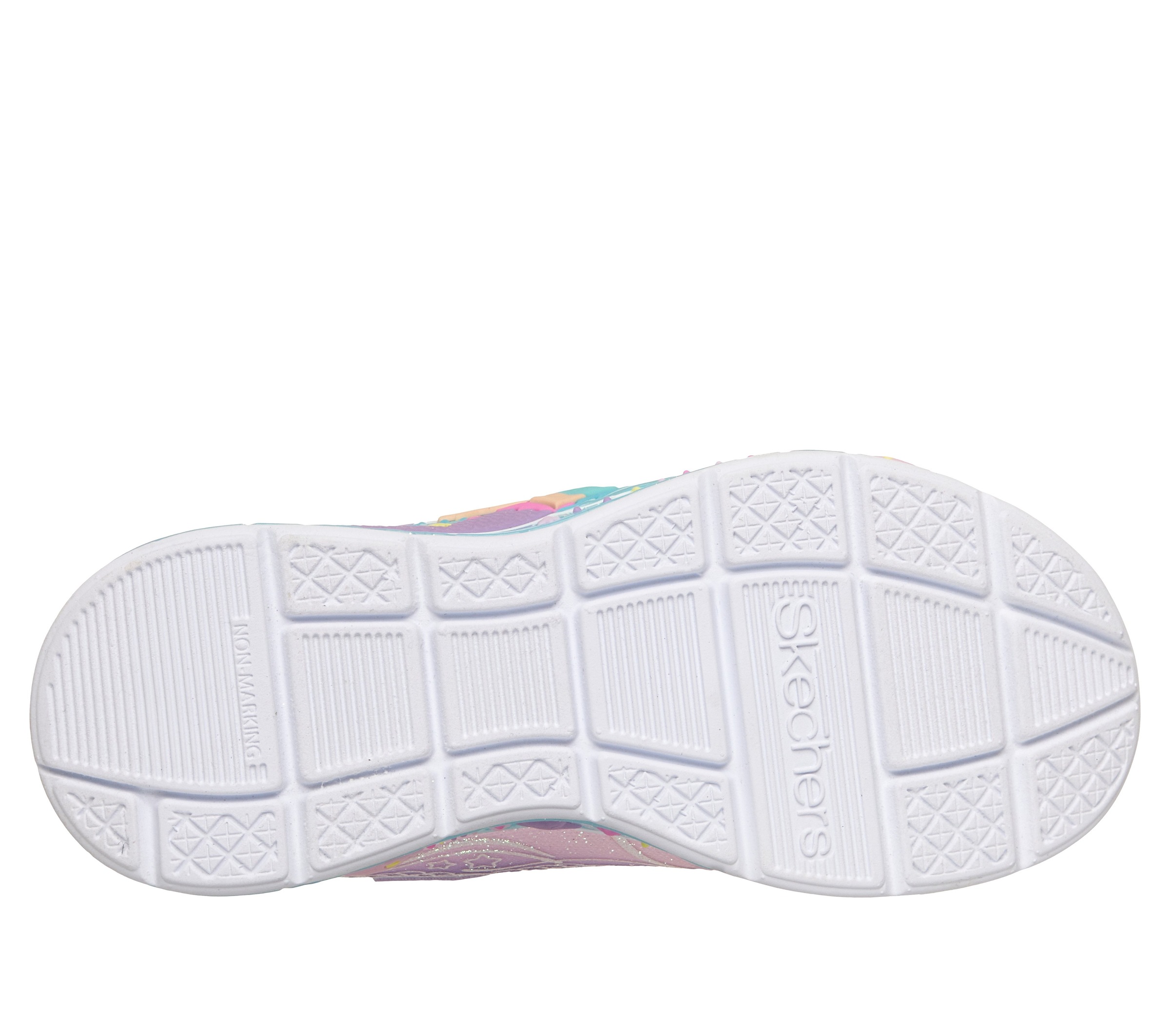 Thumbnail - Skechers Sneaker "MERMAID DREAMS LIGHTS" Blink,-Klettschuh mit Applikation, Größenschablone zum Download