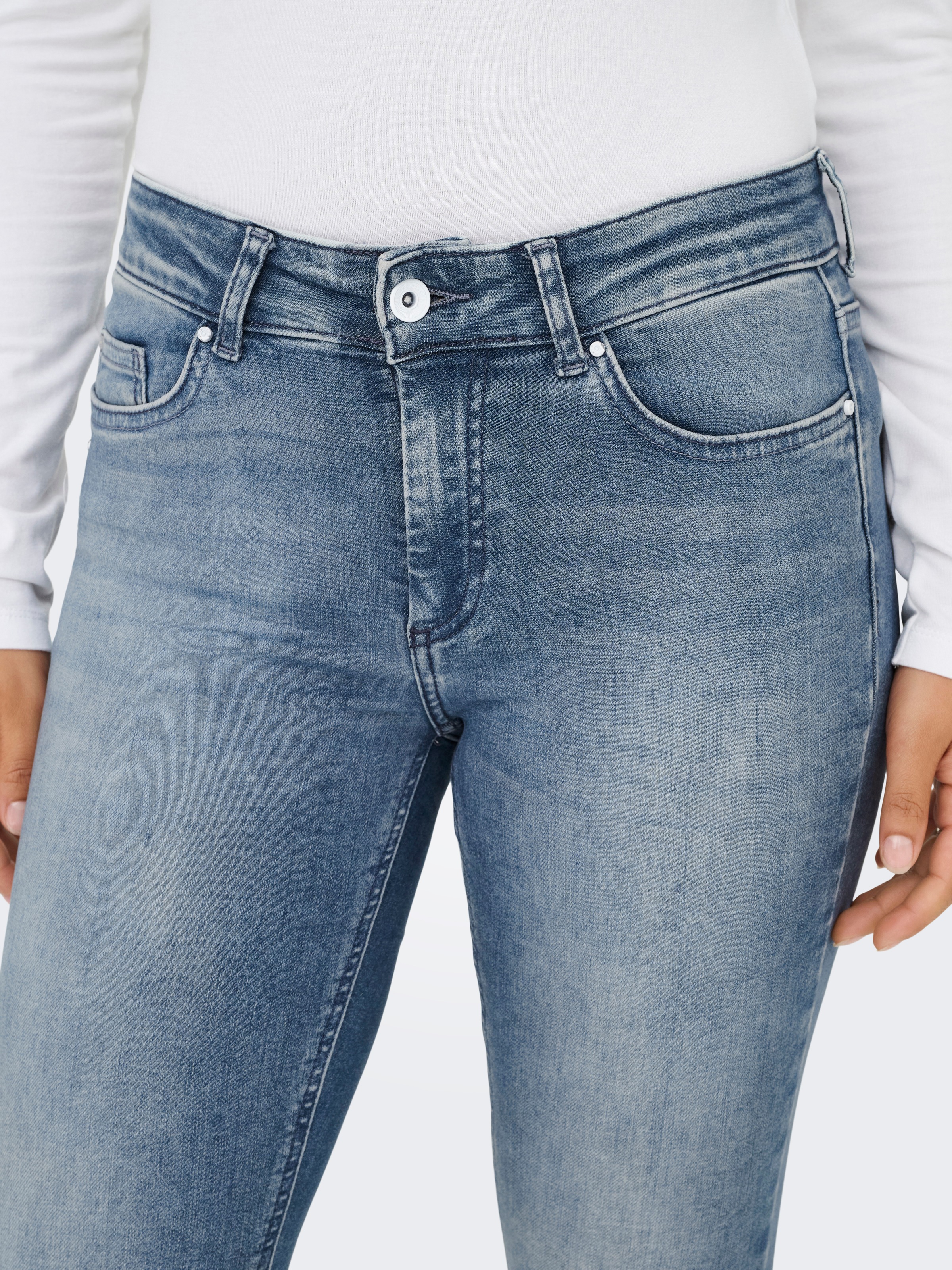 Thumbnail - ONLY Skinny-fit-Jeans "ONLBLUSH MID SK ANK RW DNM REA158"