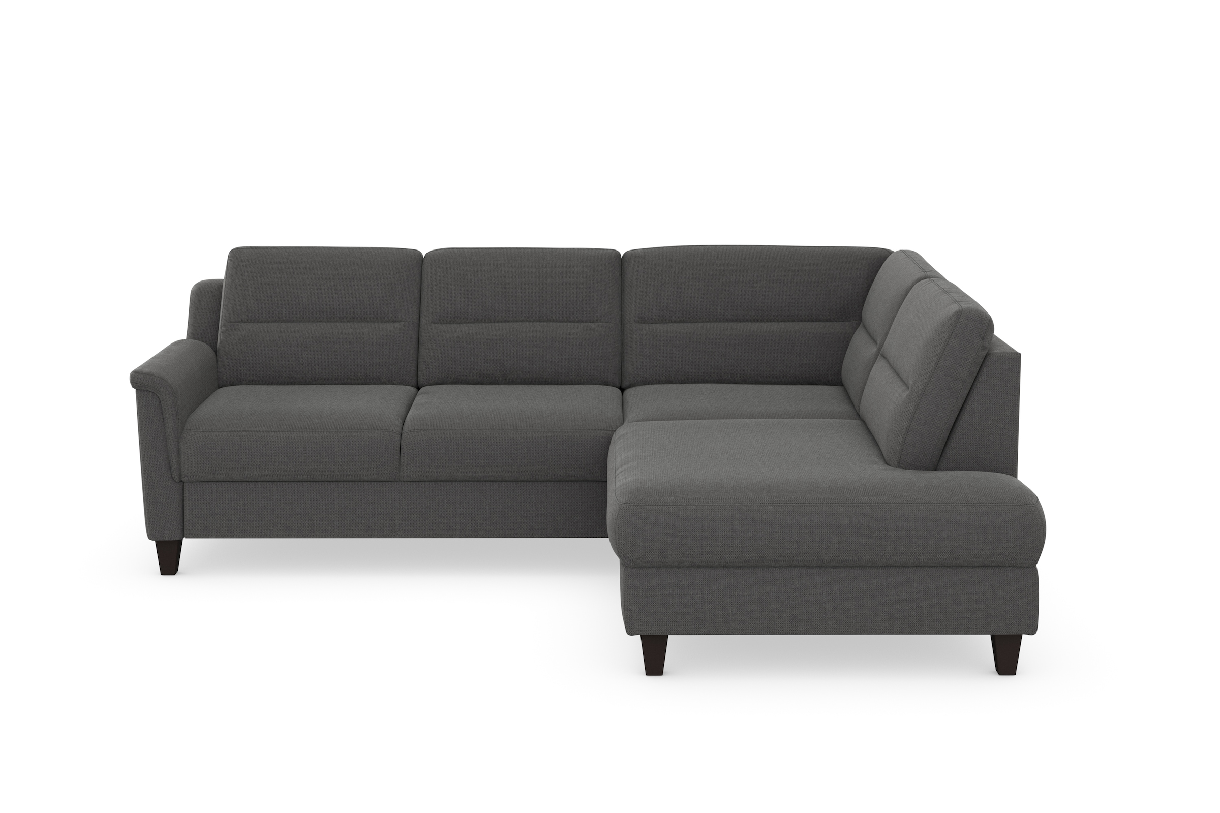 sit&more Ecksofa »Farö L-Form«, inklusive Federkern, wahlweise mit Bettfunktion und Bettkasten