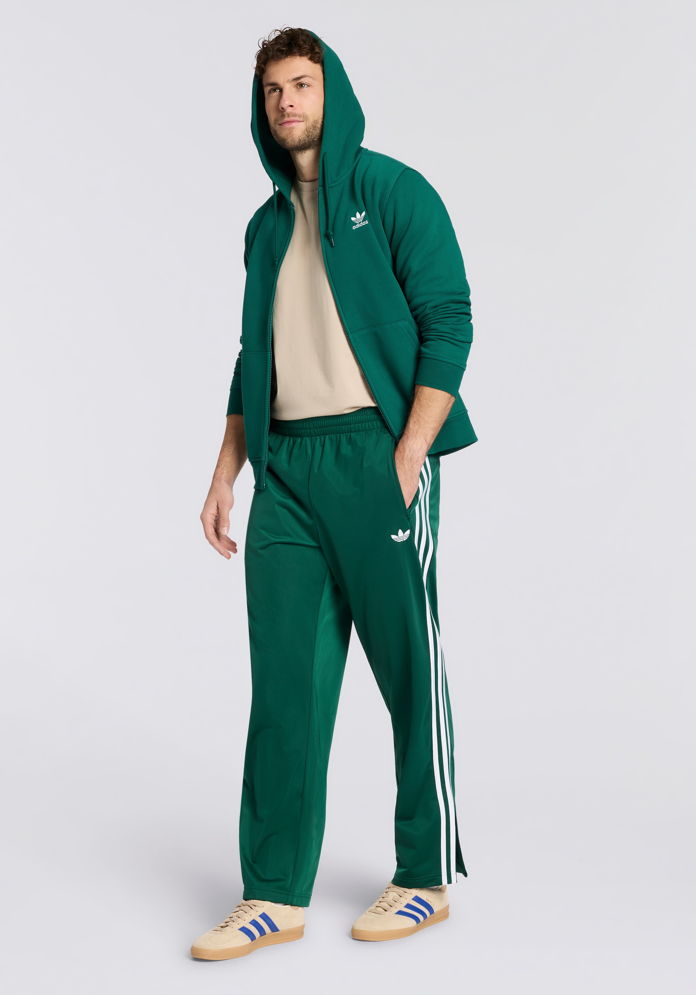 adidas Originals Kapuzensweatshirt »TREFOIL ESSENTIALS«, Full Zip Hoddie, Kapuzenpullover, Kapuzenjacke mit Reißverschluss
