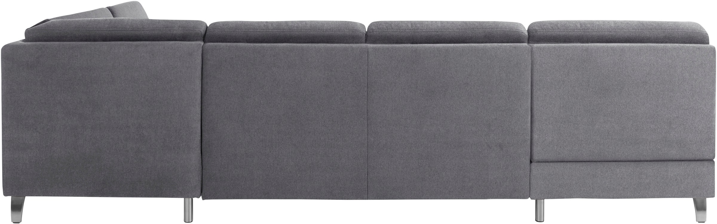 sit&more Wohnlandschaft »Clio U-Form«, wahlweise mit Bettfunktion und Bettkasten, inklusive Federkern