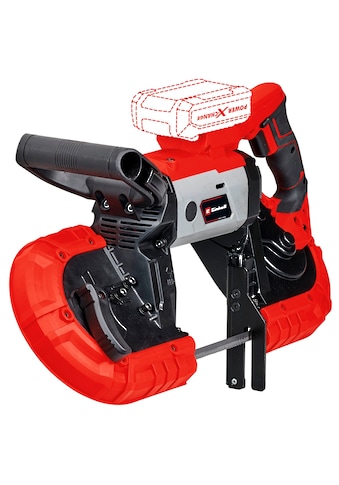 Einhell Akku-Bandsäge »TE-MB 18/127 Li-Solo« b...