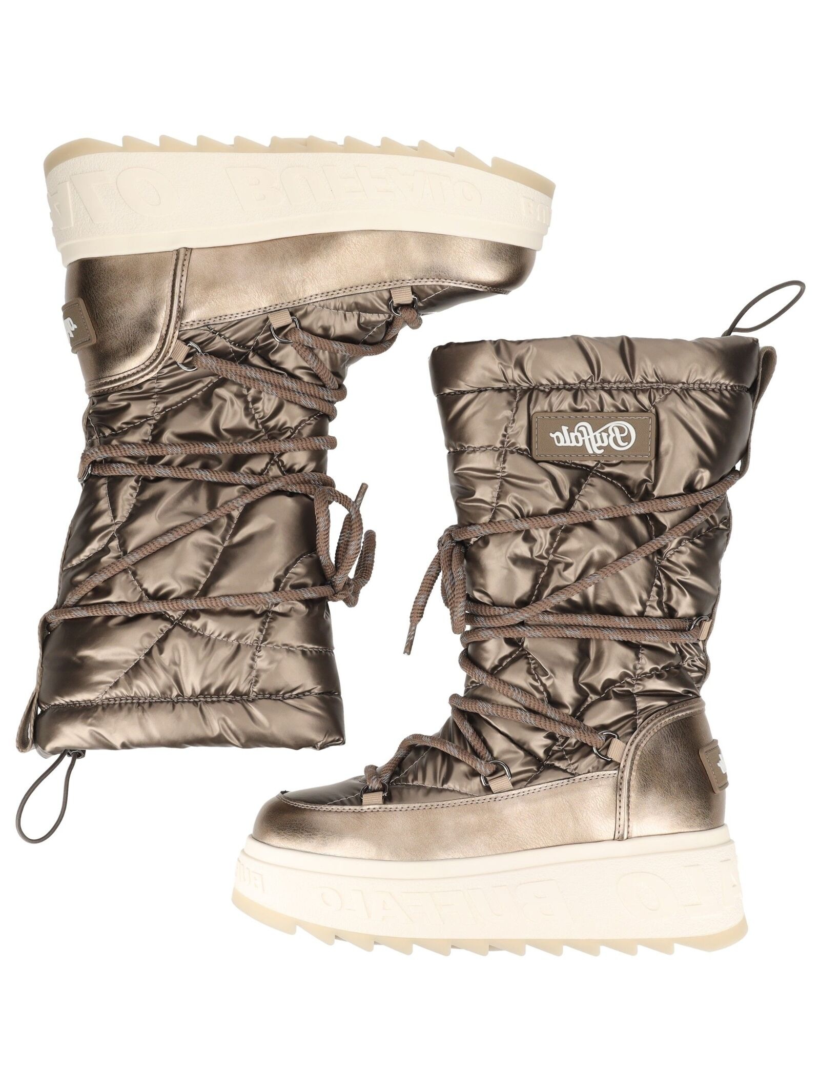 Buffalo Snowboots »Buffalo Stiefel Lederimitat/Textil«