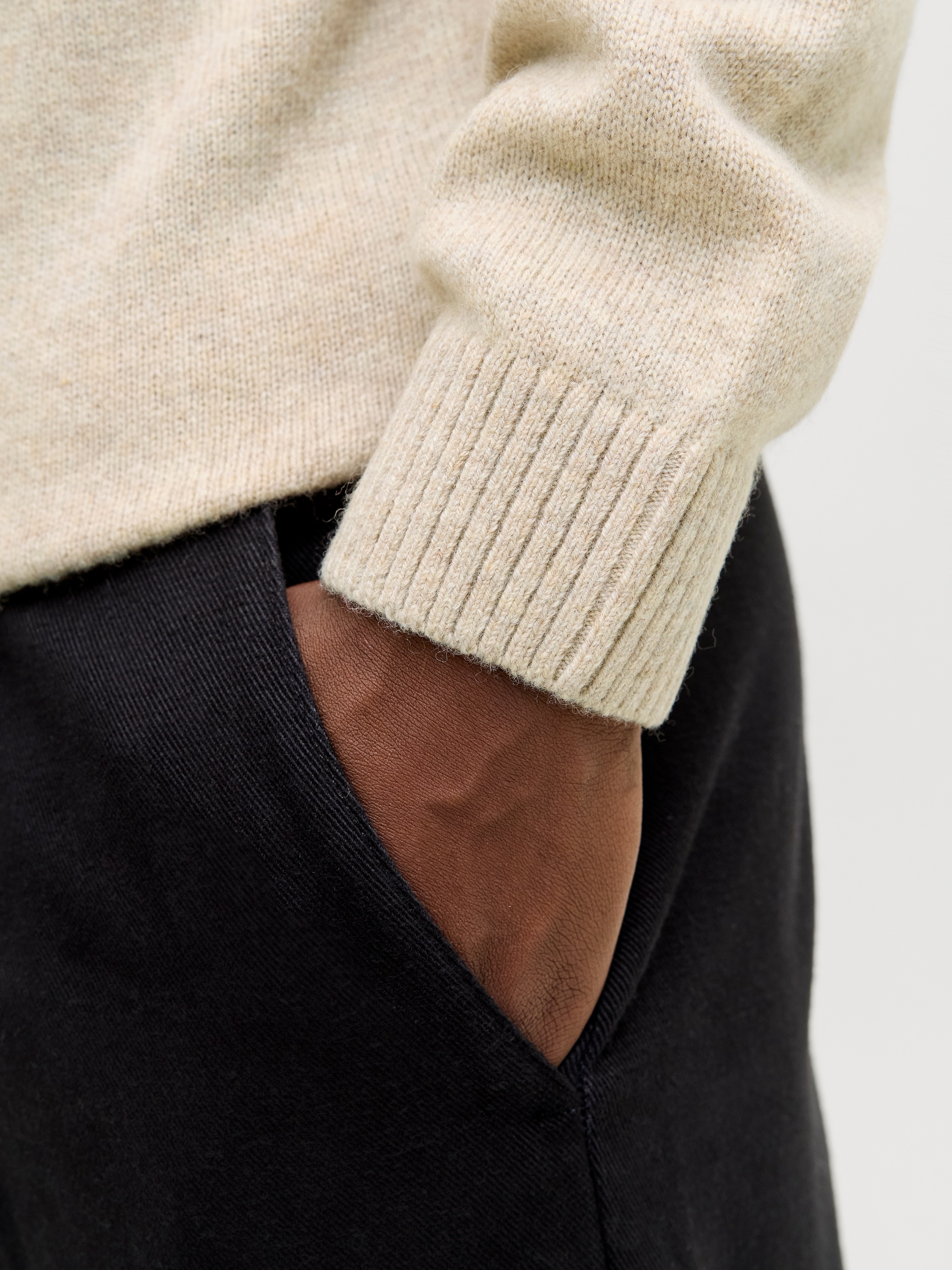 Thumbnail - Jack & Jones Rundhalspullover "JPRBLULAMBSWOOL KNIT CREW NECK"