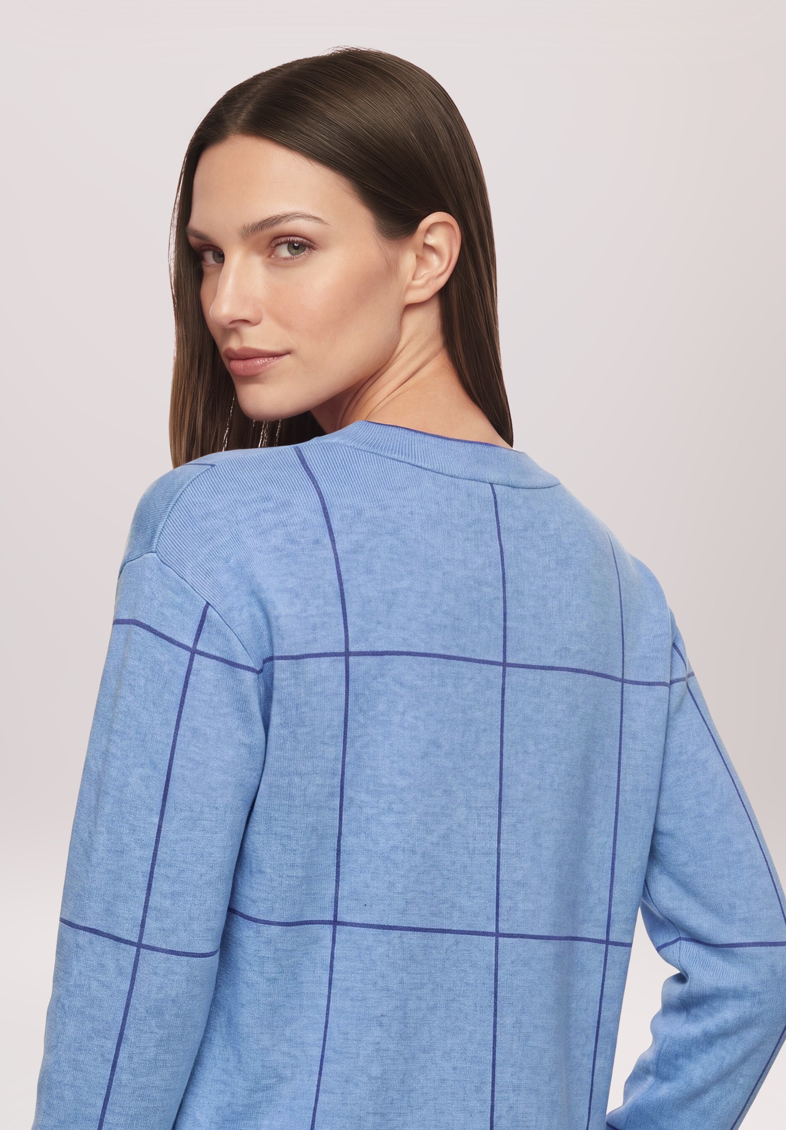 Betty Barclay Strickpullover »Damen kariert« 1