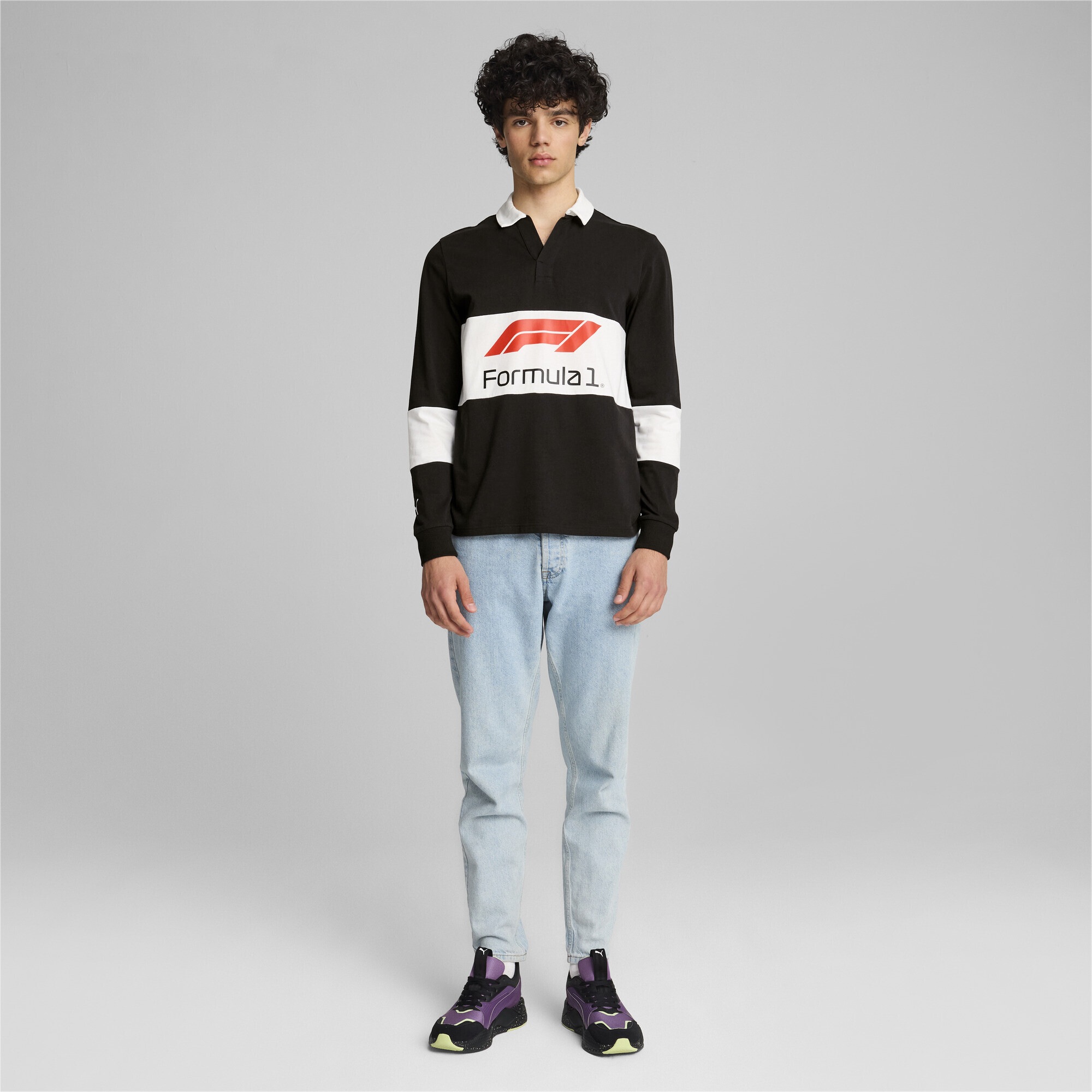 PUMA Poloshirt »F1® Rugby Poloshirt Herren«
