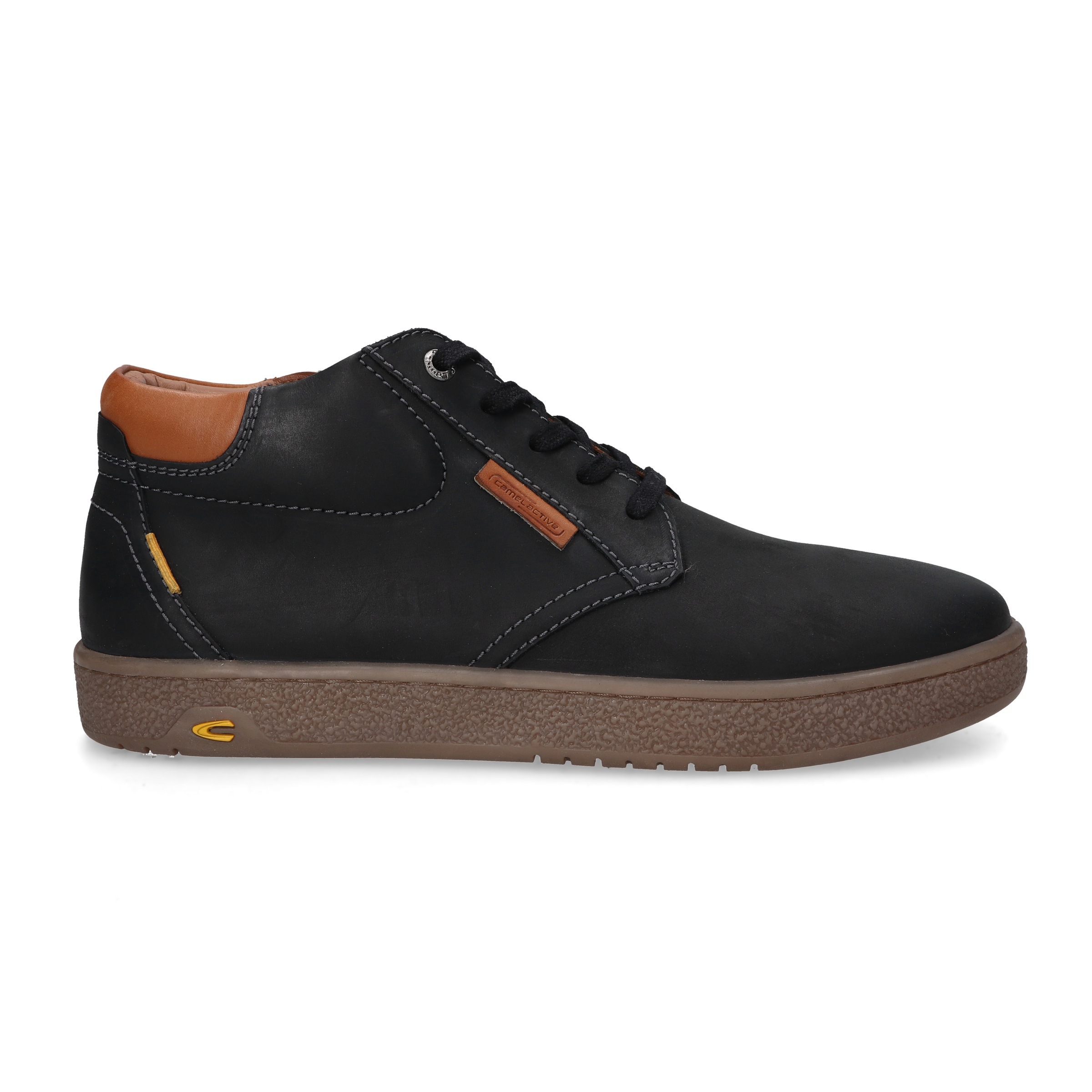 camel active Sneaker, Schnürboots, Freizeitschuh mit Logo-Flag