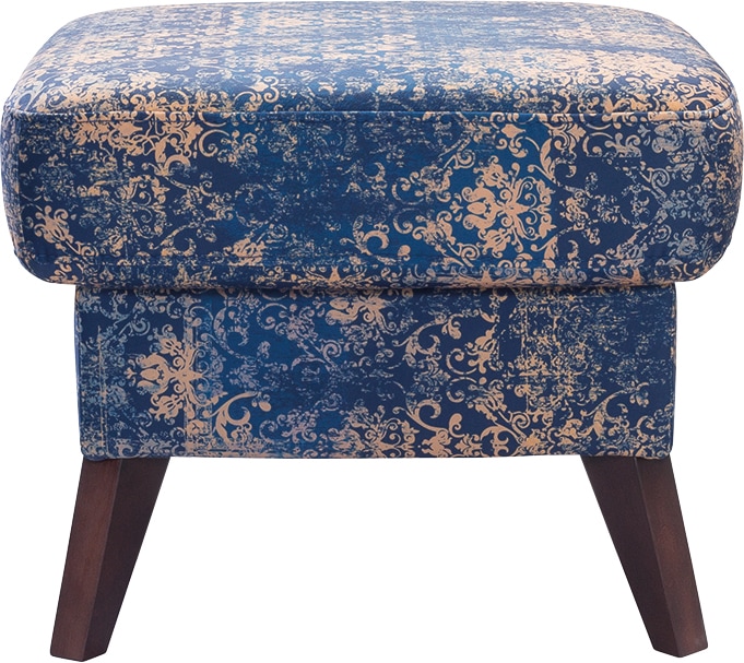 exxpo - sofa fashion Hocker "Side, extravaganter Bezug, bequem und komfortabel"