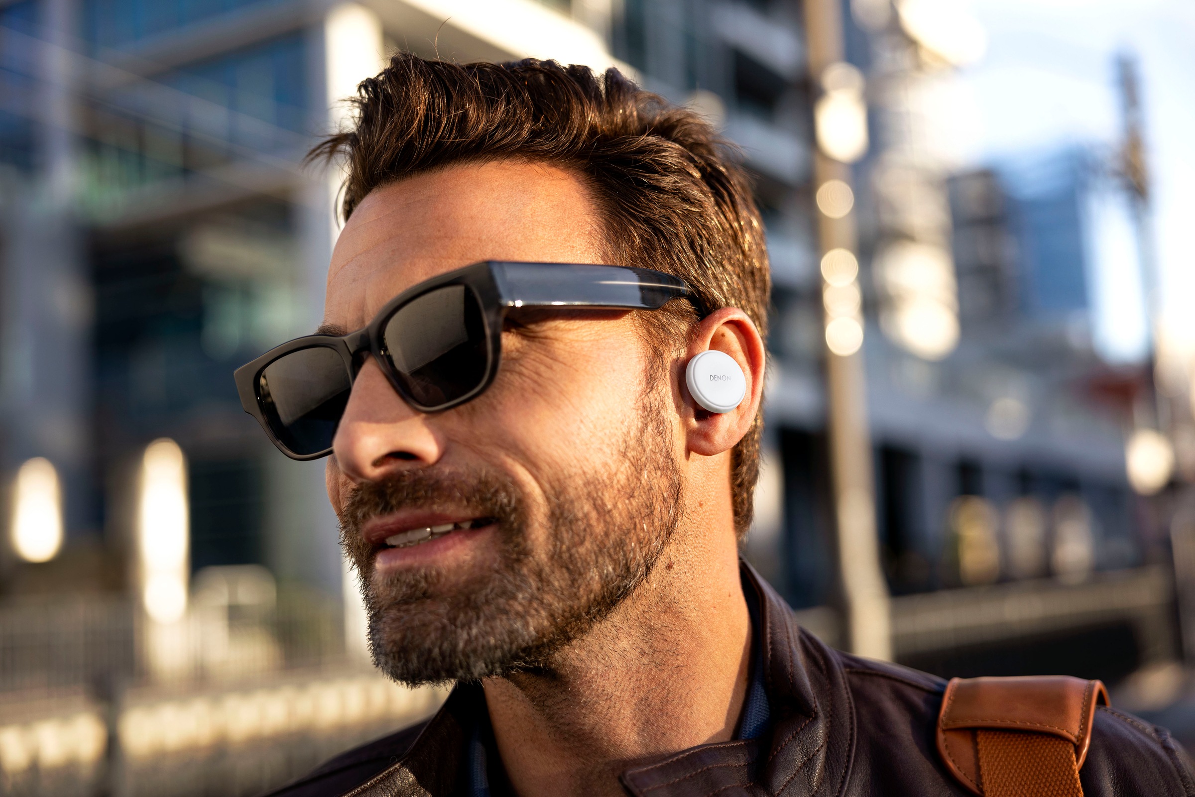 Denon wireless In-Ear-Kopfhörer »PerL Pro«, aptX Bluetooth-Bluetooth, integrierte Steuerung für Anrufe und Musik-Active Noise Cancelling (ANC)-Transparenzmodus-Multi-Point-Verbindung-True Wireless