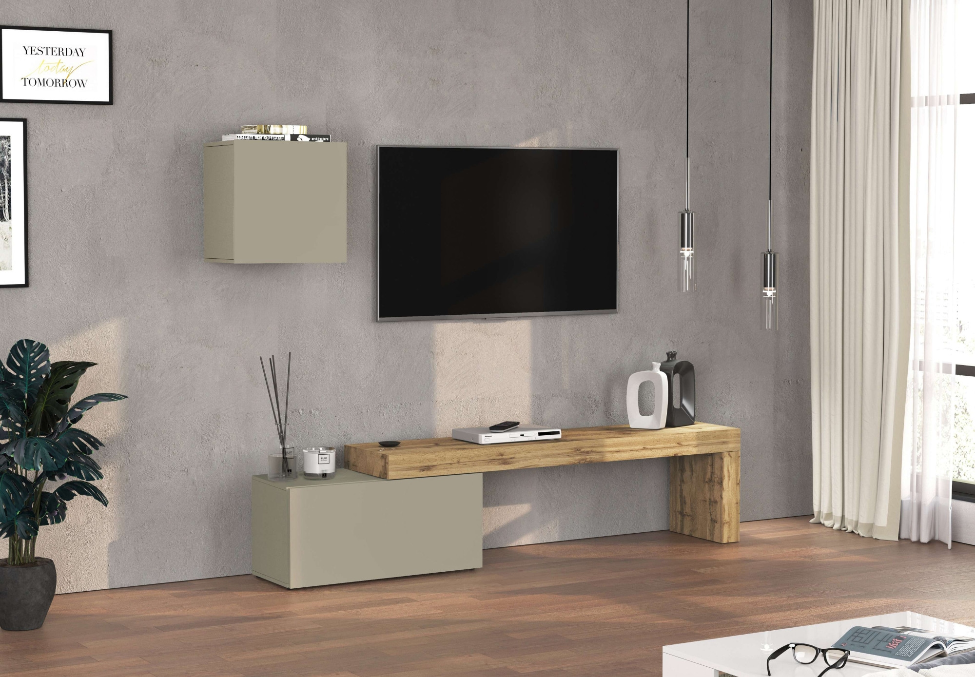 INOSIGN TV-Wand "Chronos TV-Set, Wohnwand – Elemente frei platzierbar, Made günstig online kaufen