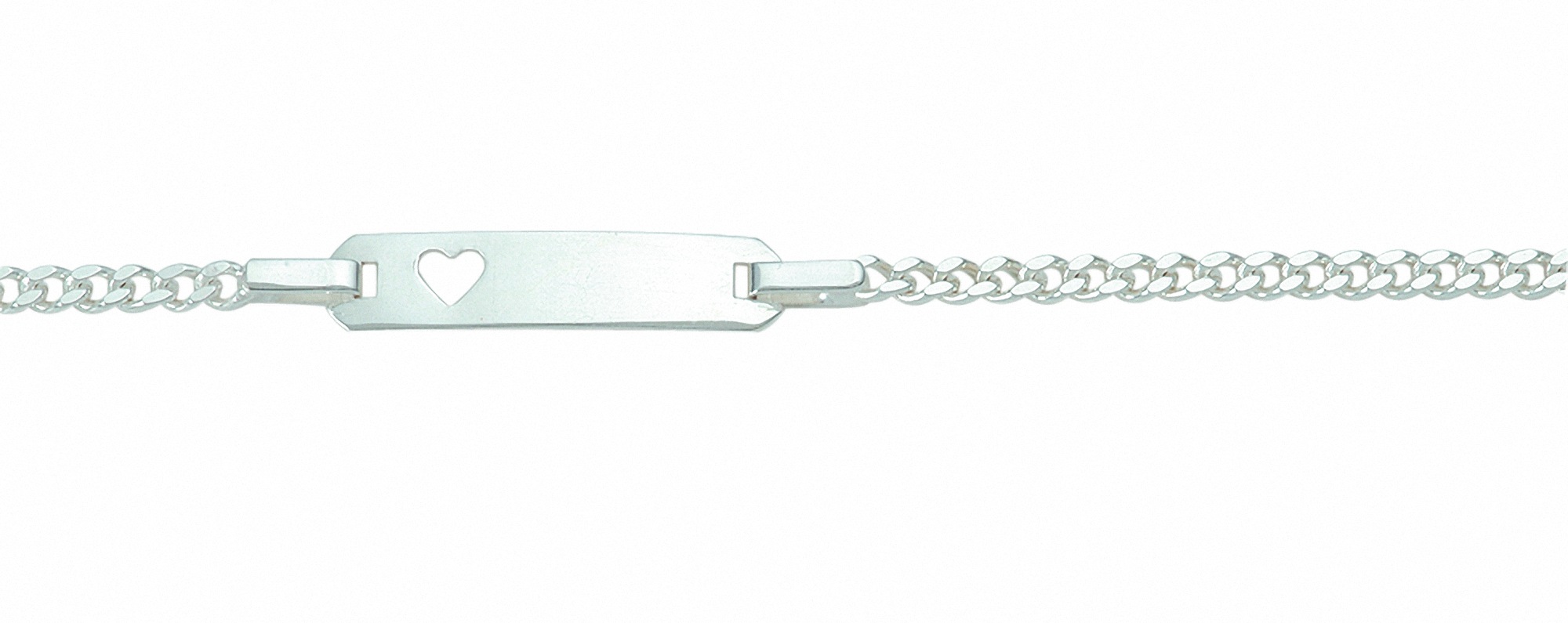ADELIA ́S Damen ID Armband "16 cm ID - Armband 925 Silber", 16cm, Silber 925 (Sterlingsilber)silber, Silber 925 (Sterlingsilber), Armbänder,