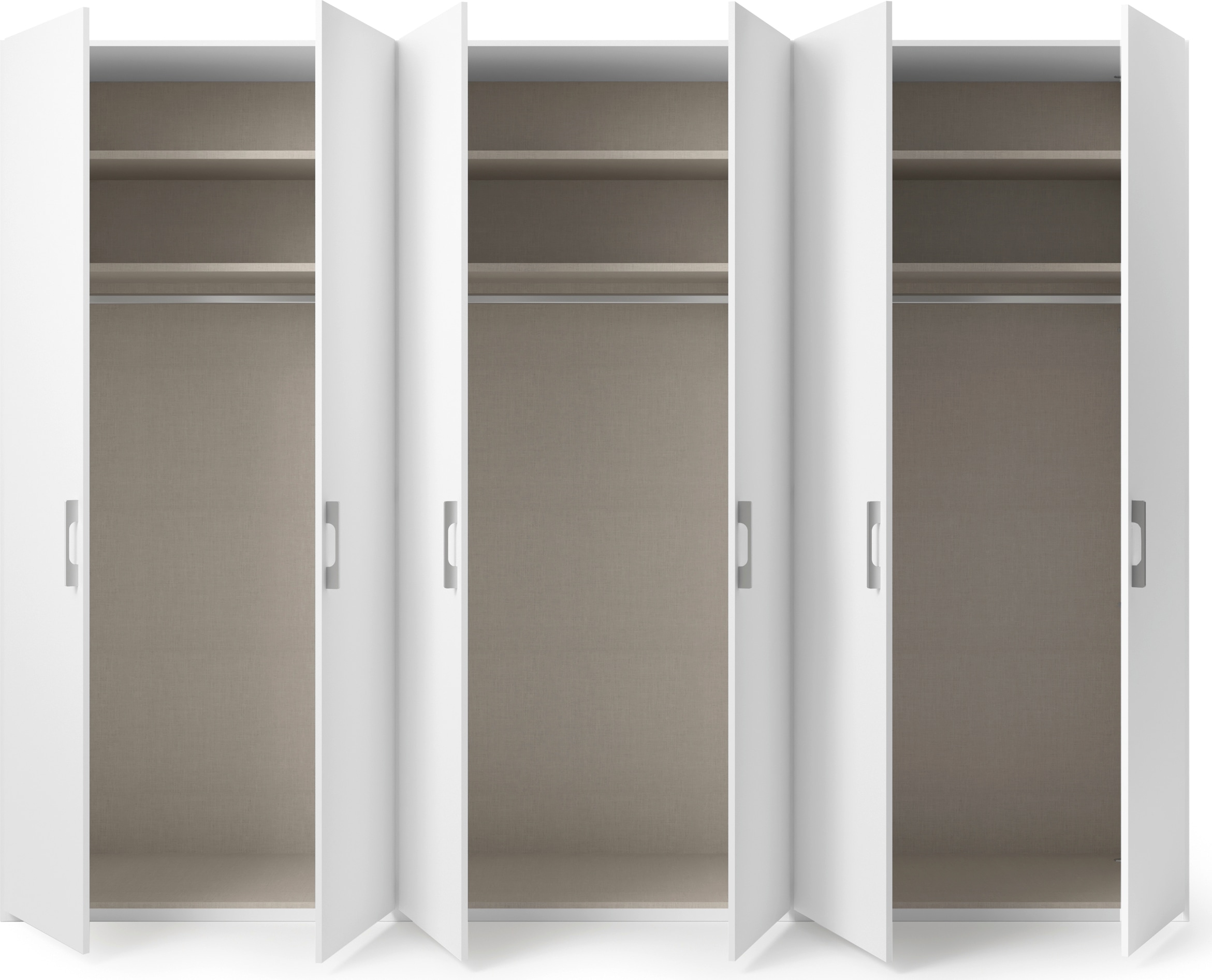 set one by Musterring Drehtürenschrank »Henderson«, in 2 Breiten, inkl. Fachböden und Kleiderstangen