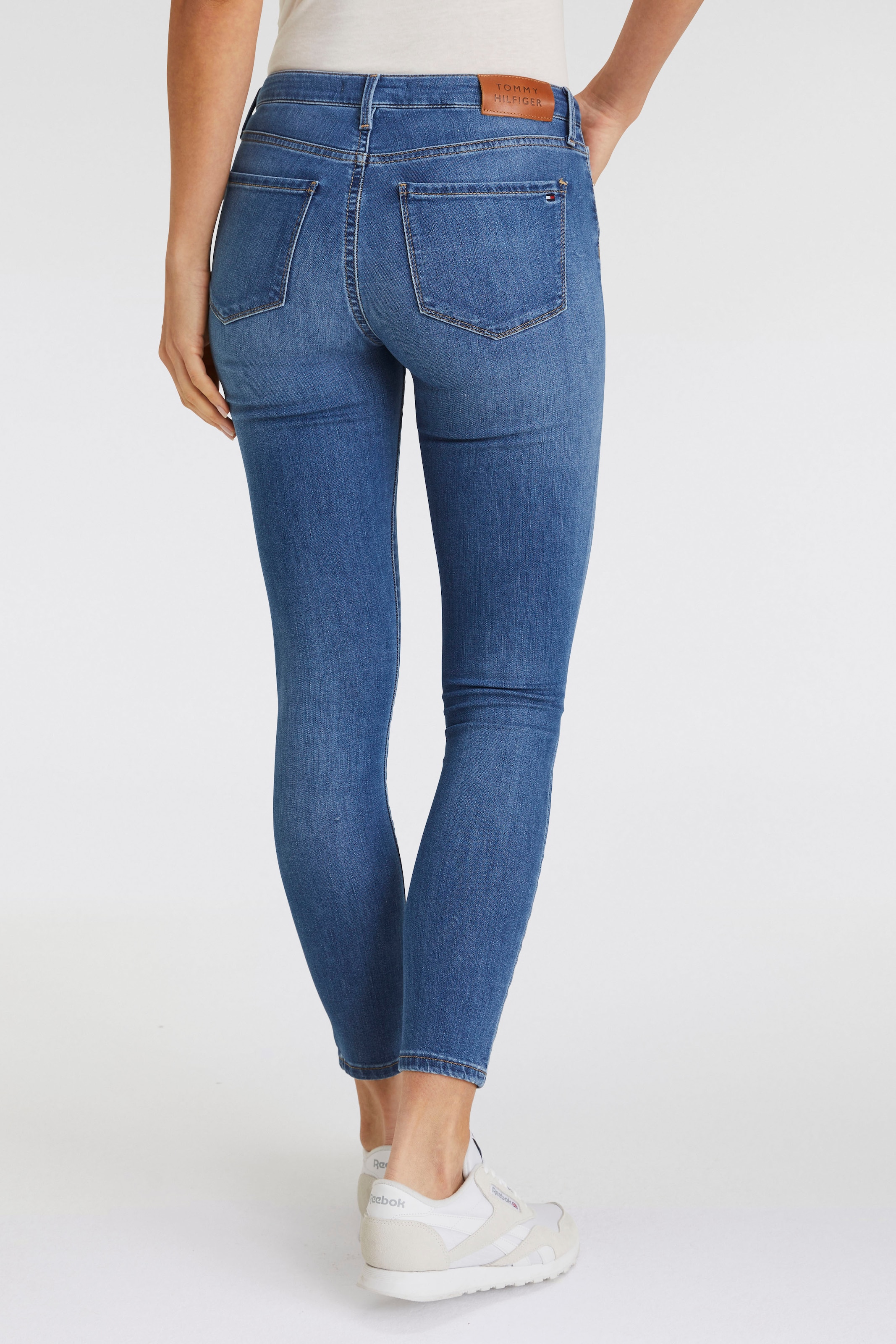 Skinny-fit-Jeans »TH FLEX COMO SKINNY RW A IZZY«, (TH FLEX COMO SKINNY RW), mit Tommy...