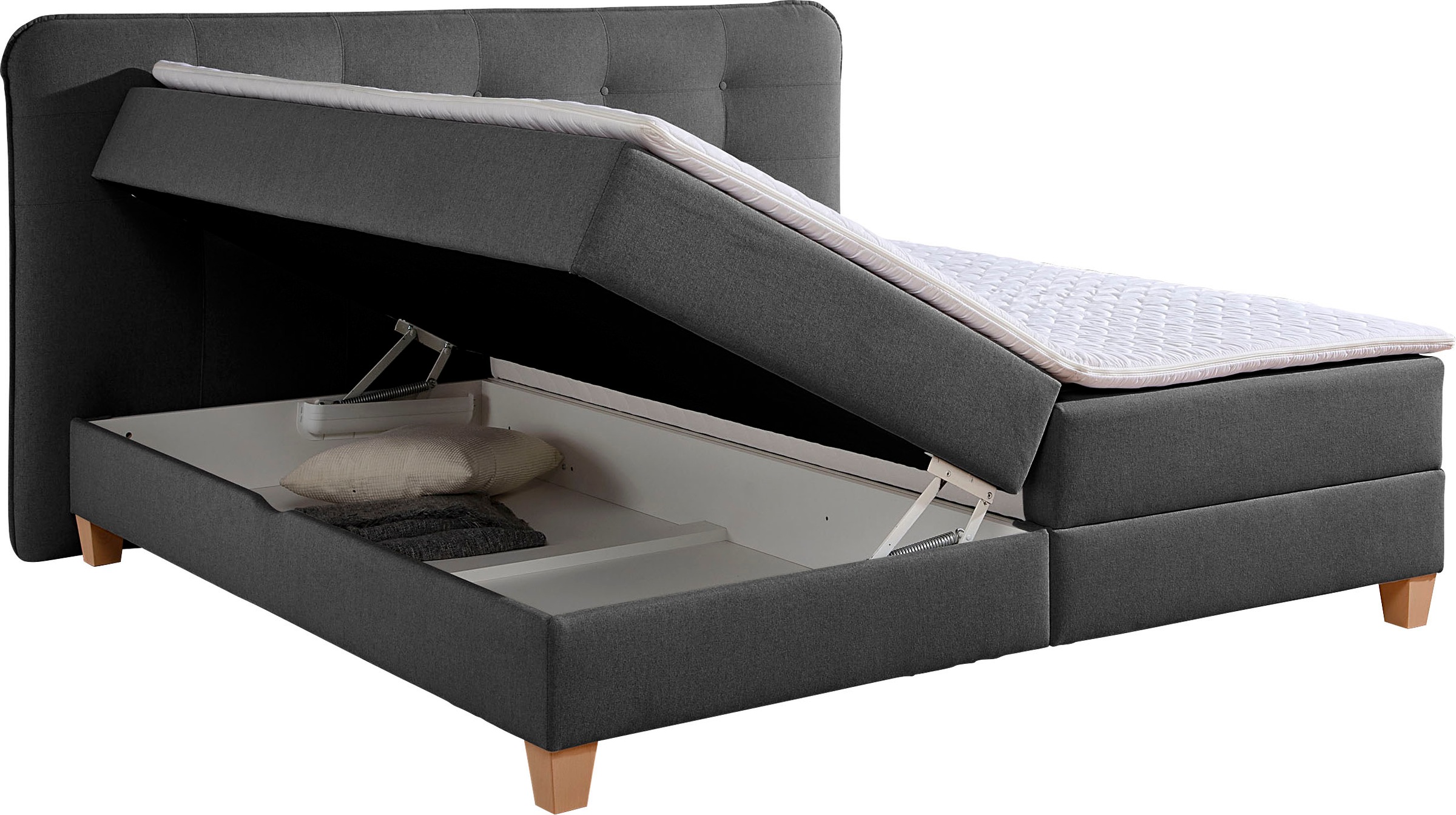 Home affaire Boxbett, inklusive Kaltschaum-Topper und Bettkasten