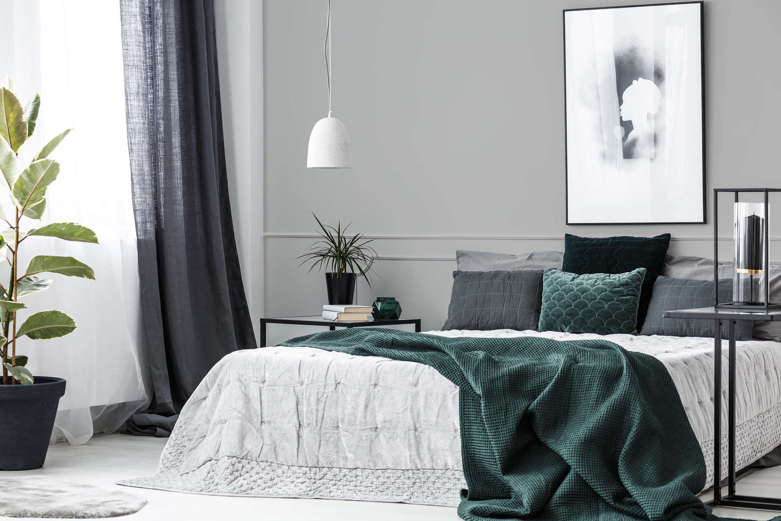 A.S. Création Wandfarbe »Premium Innenwandfarbe PURO Tuchmatt cool grey« ideal für Wohnzimmer, Schlafzimmer, Flur und Küche, Farbwelt Grau