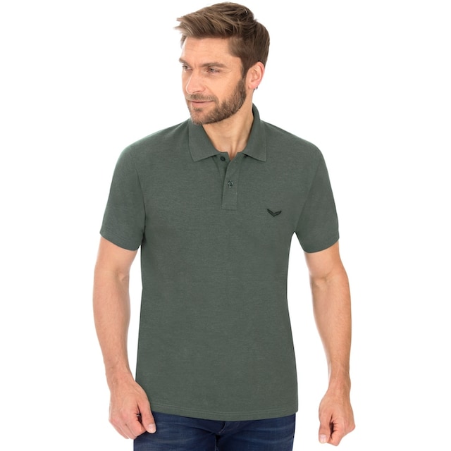 Poloshirt Trigema bestellen DELUXE Piqué« | ▷ »TRIGEMA BAUR Poloshirt